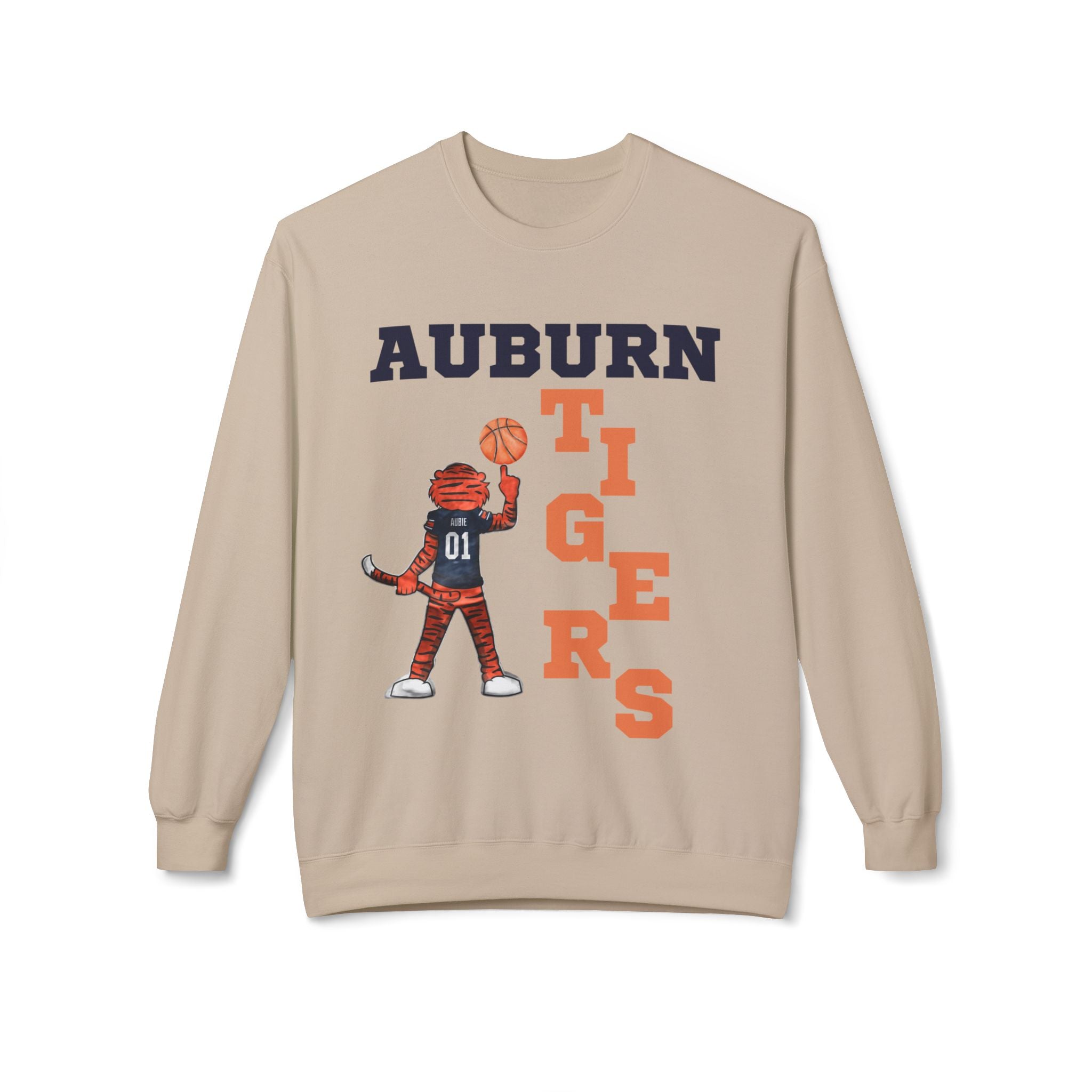 Auburn Tigers Unisex Fleece Crewneck Sweatshirt