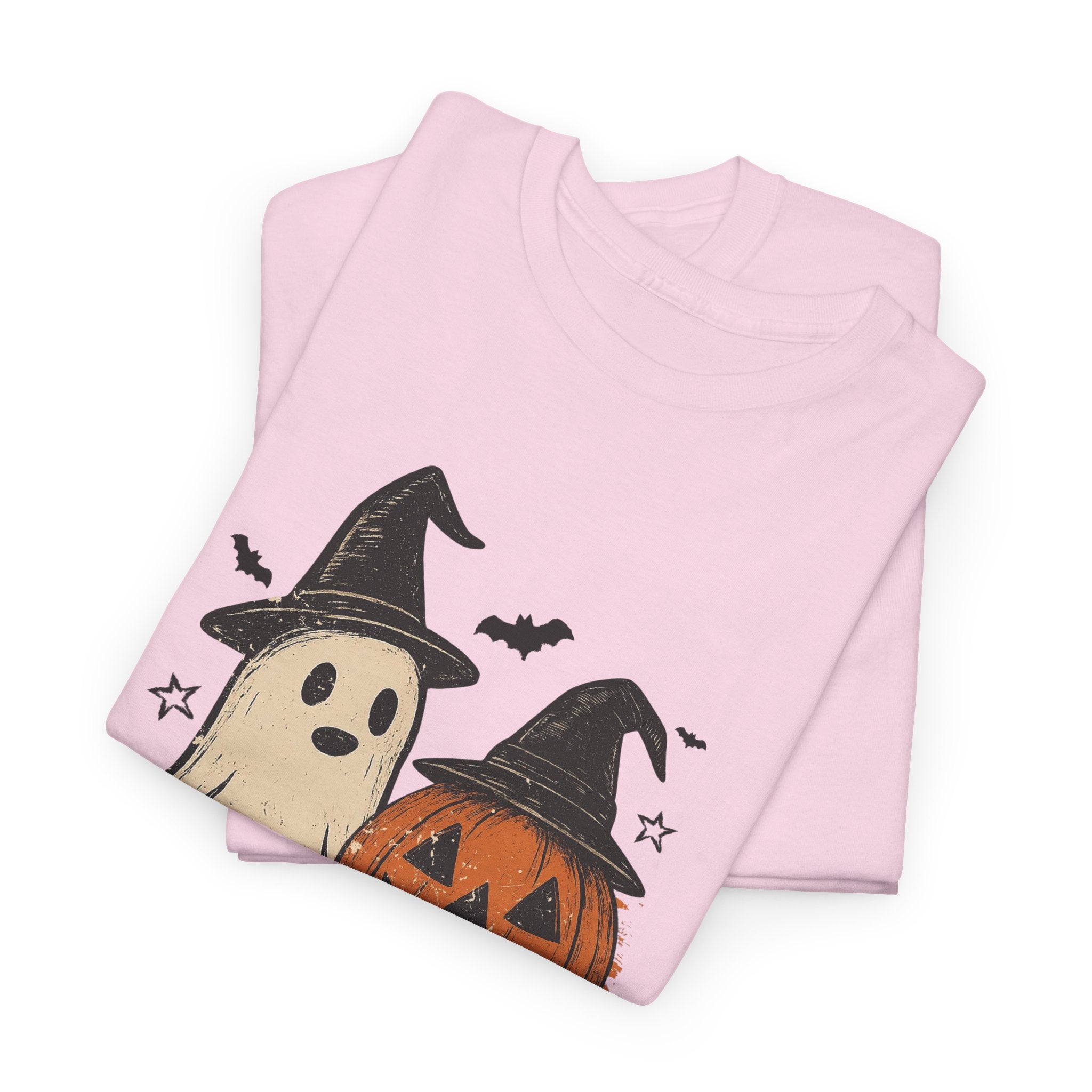 Halloween Ghost & Pumpkin Tee