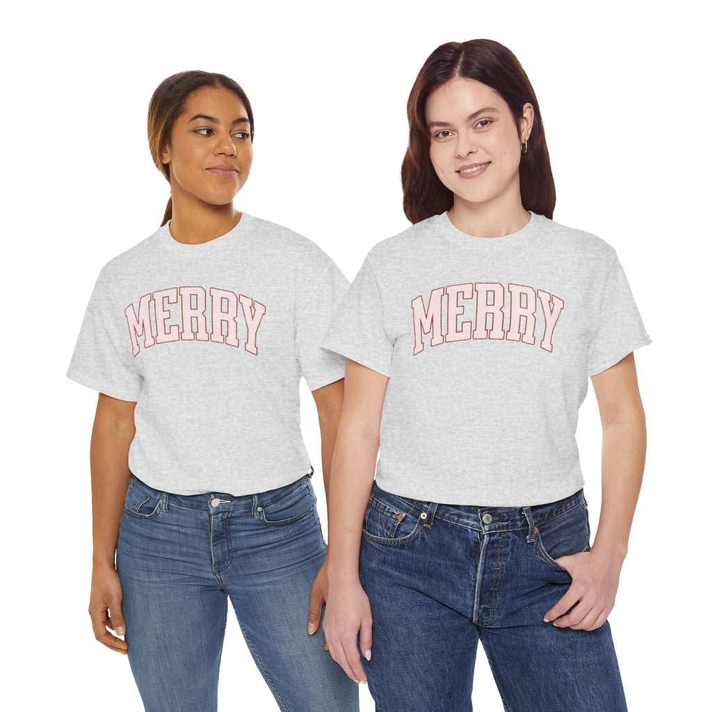 Merry Graphic Tee — Holiday T‑Shirt