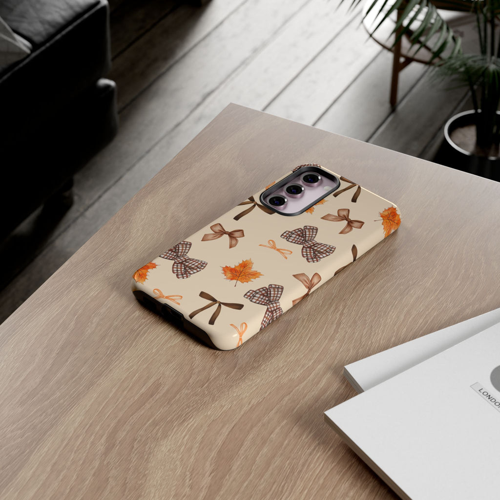 Autumn Bows Tough Phone Case