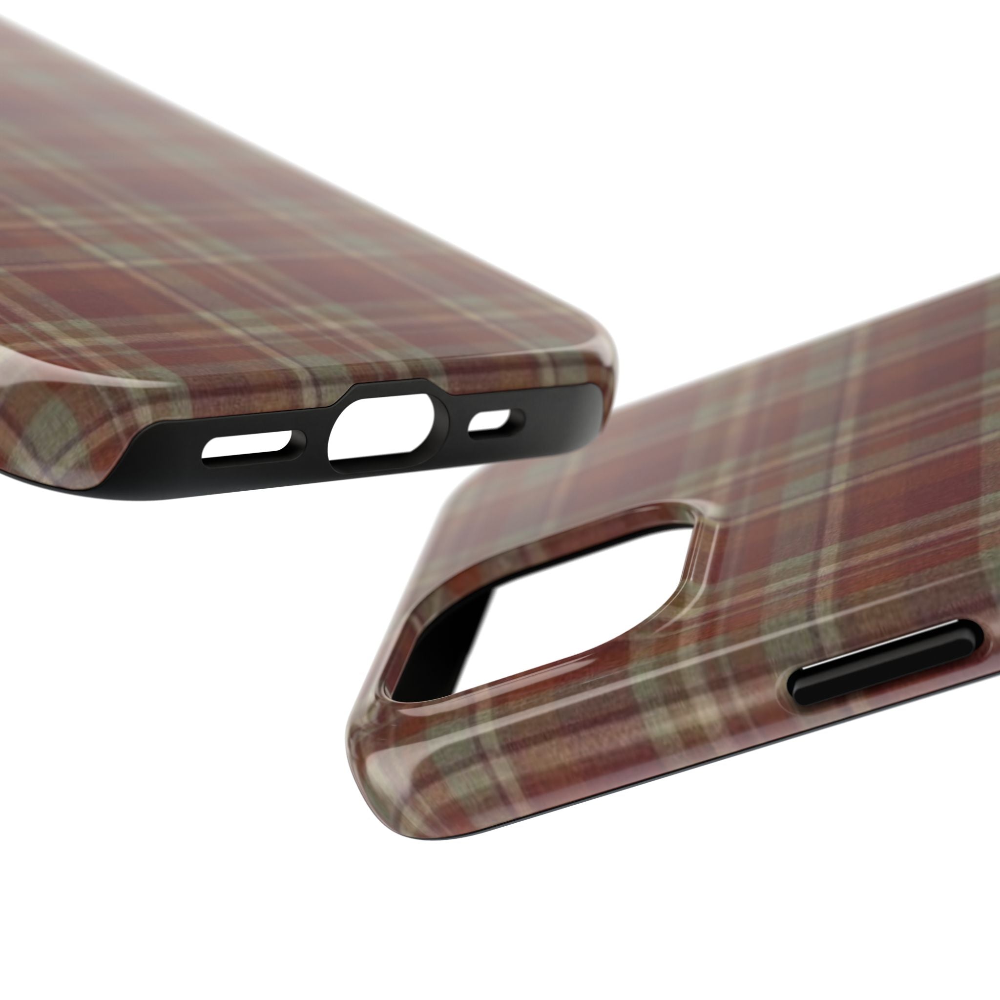 Autumn Plaid Tough Phone Case
