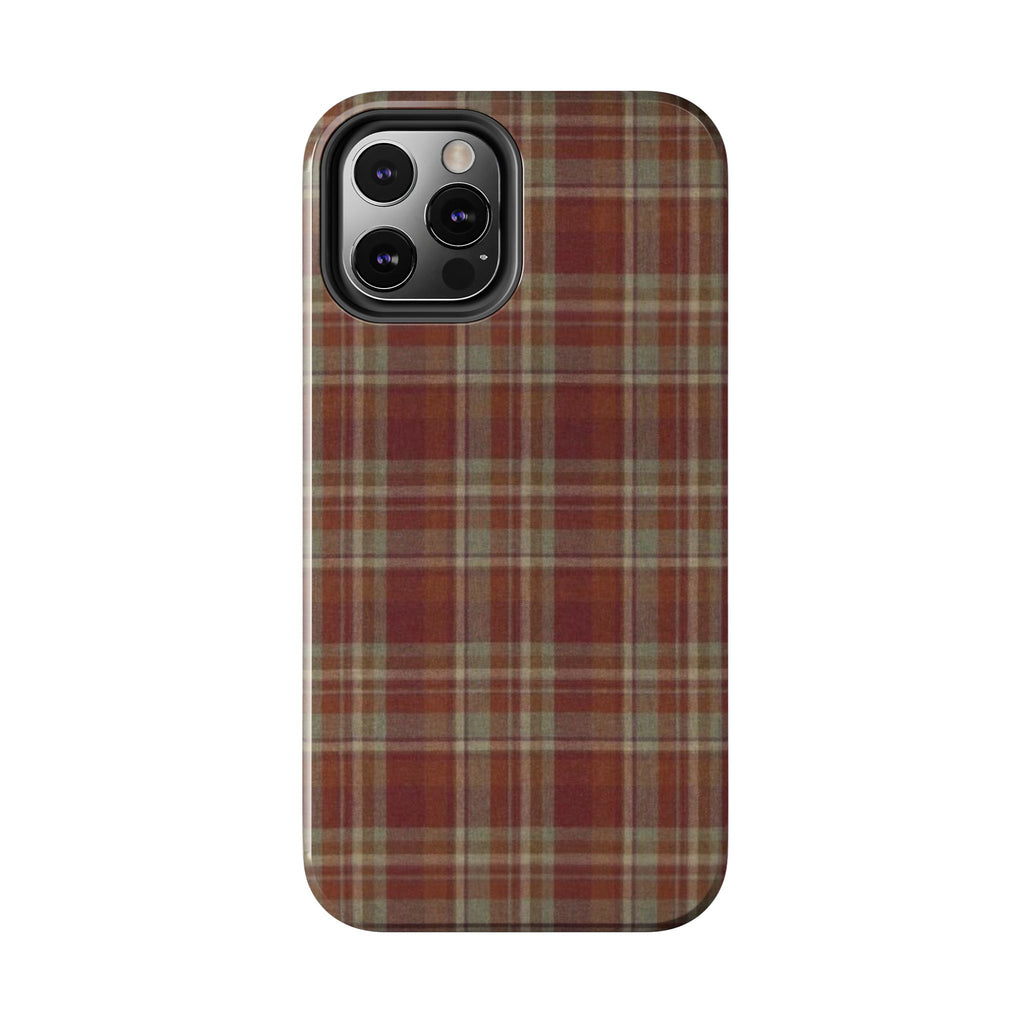 Autumn Plaid Tough Phone Case