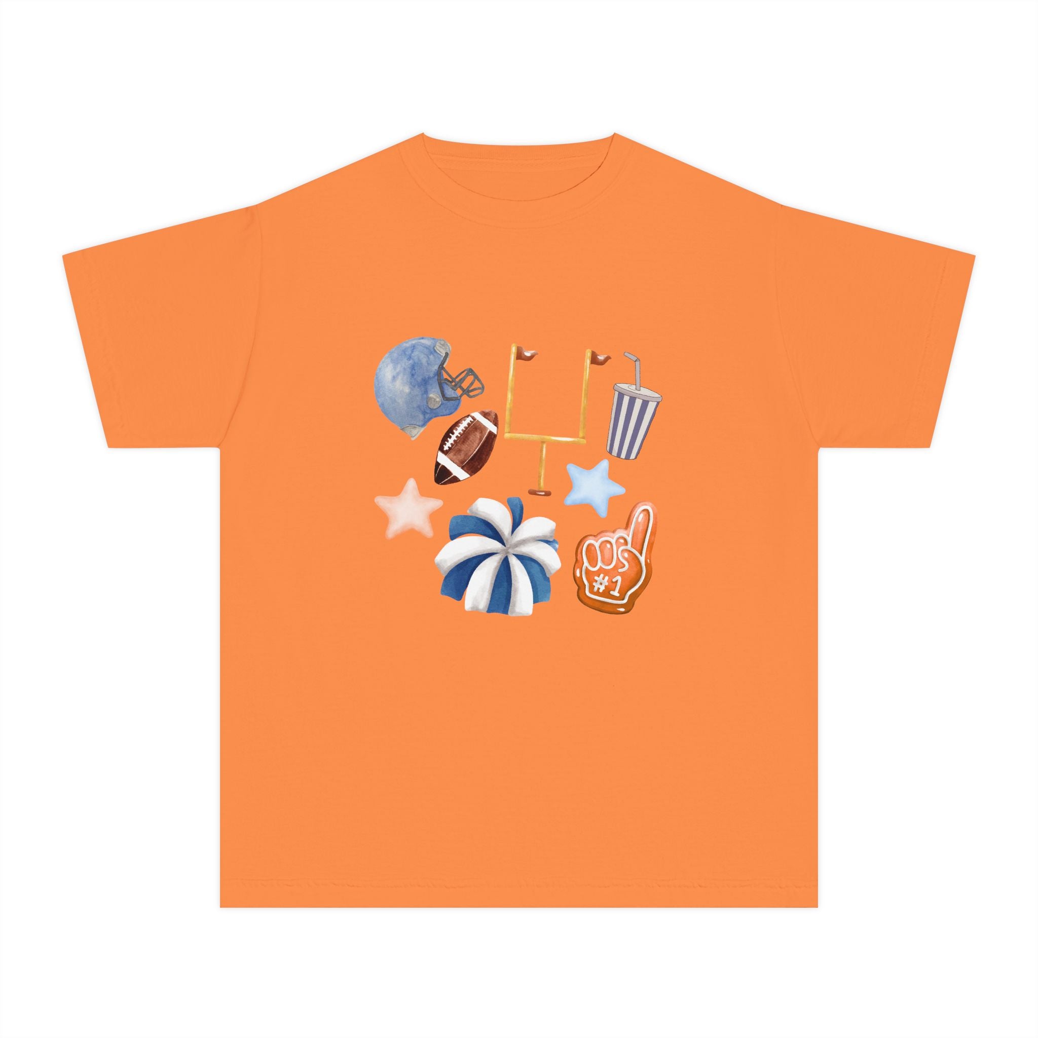 Cheerful Youth Charm Sports Tee