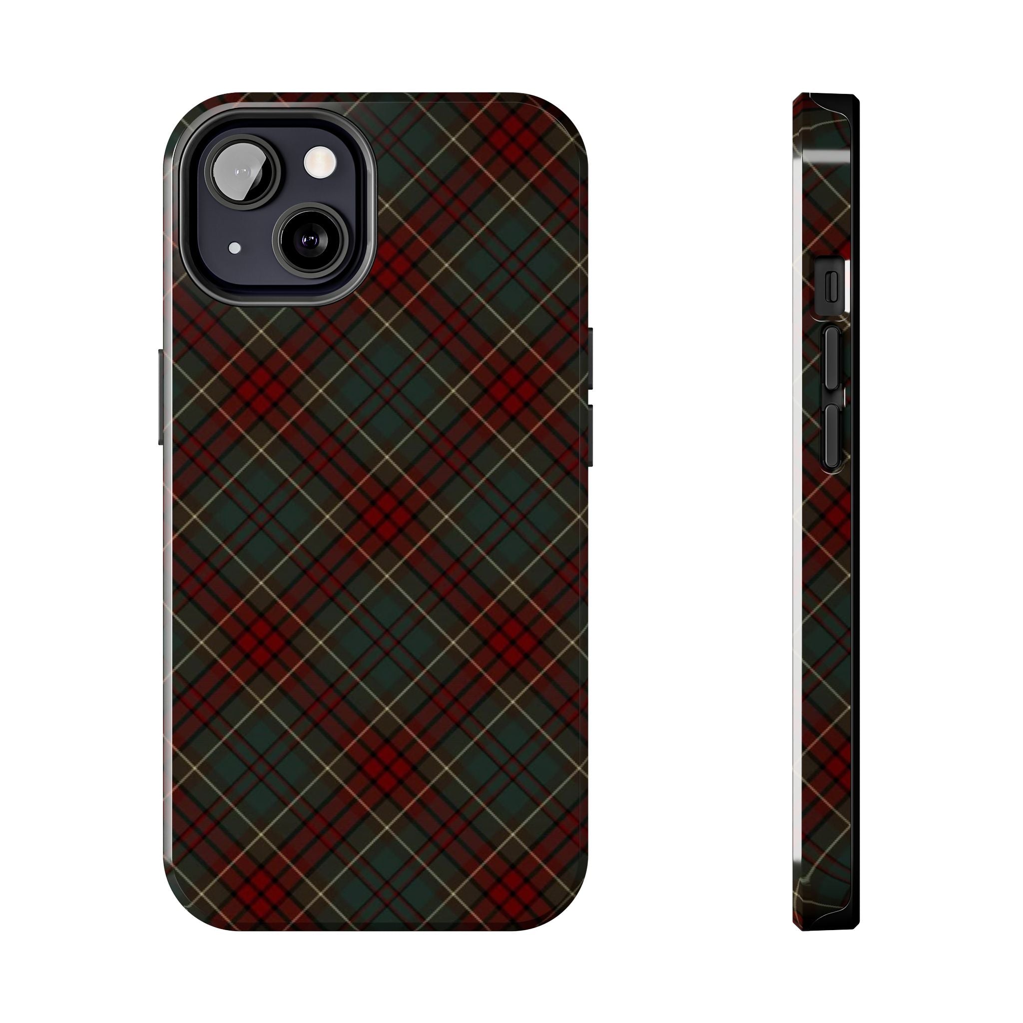 Christmas Plaid Pattern Tough Phone Case
