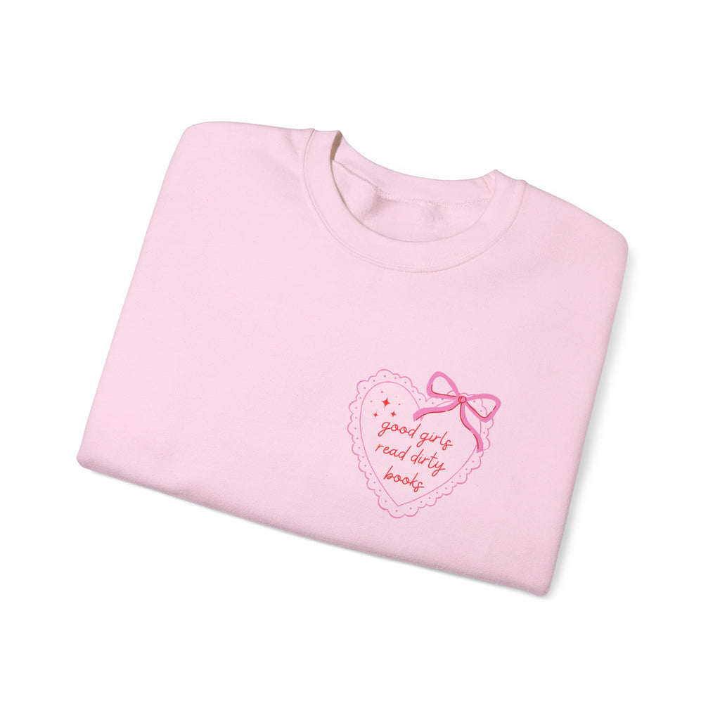 Cozy Book / Heart Sweatshirt