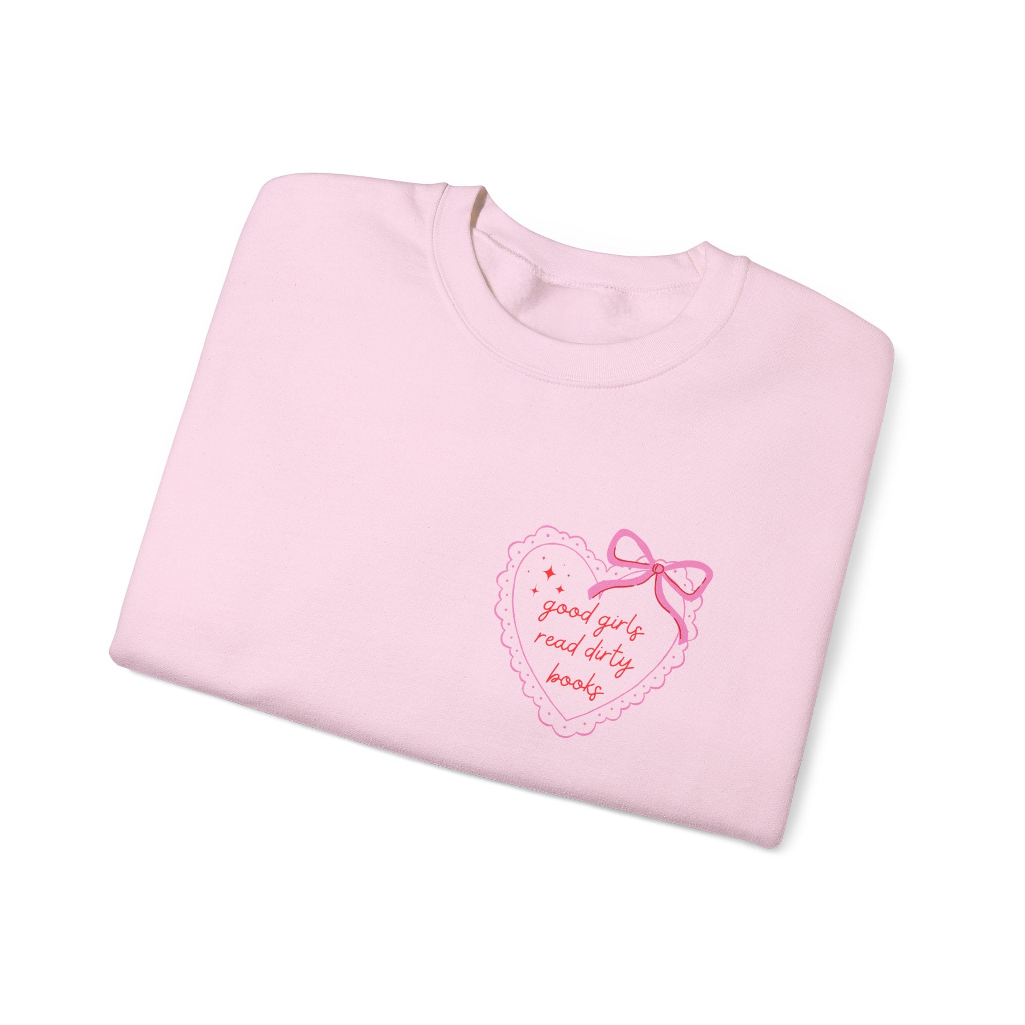 Cozy Book / Heart Sweatshirt