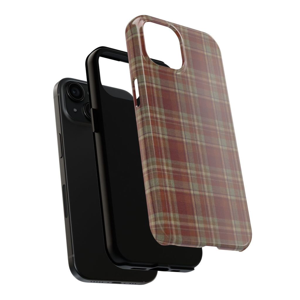 Autumn Plaid Tough Phone Case