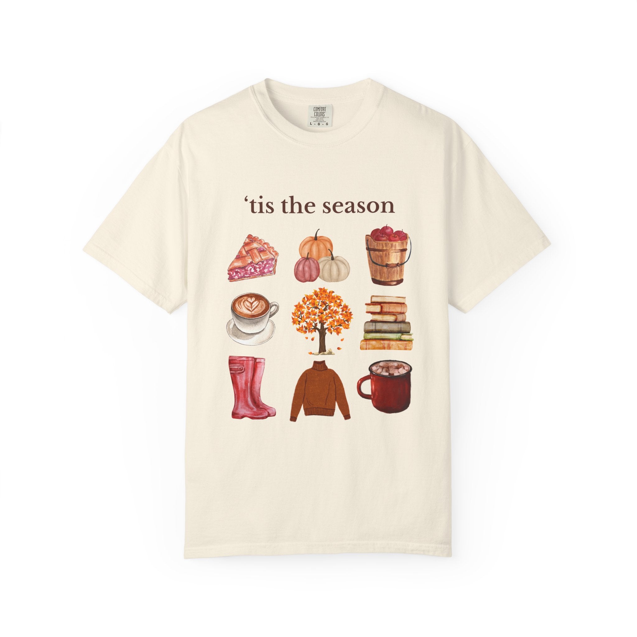 Autumn Vibes Garment-Dyed T-shirt