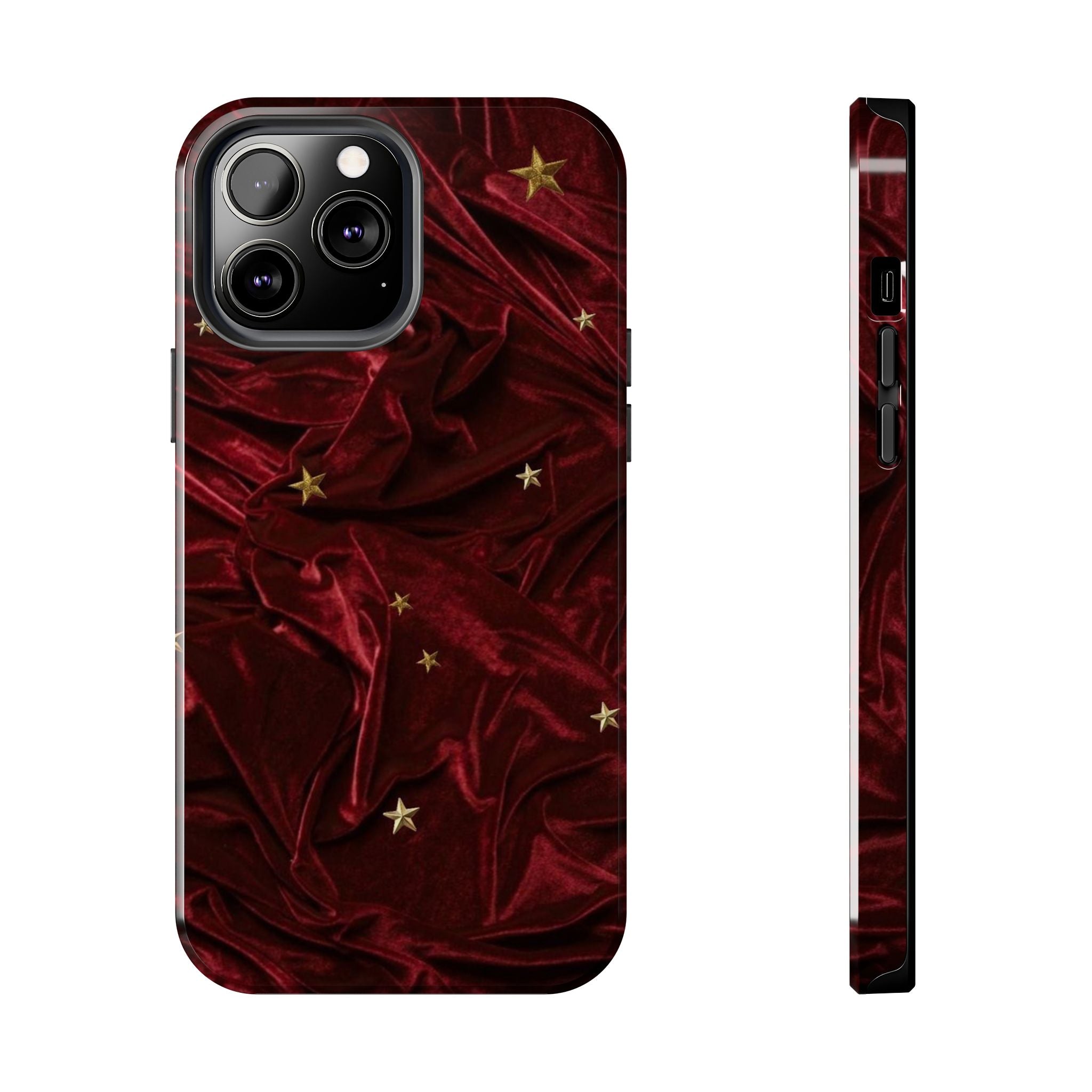 Holiday Velvet Star Tough Phone Case