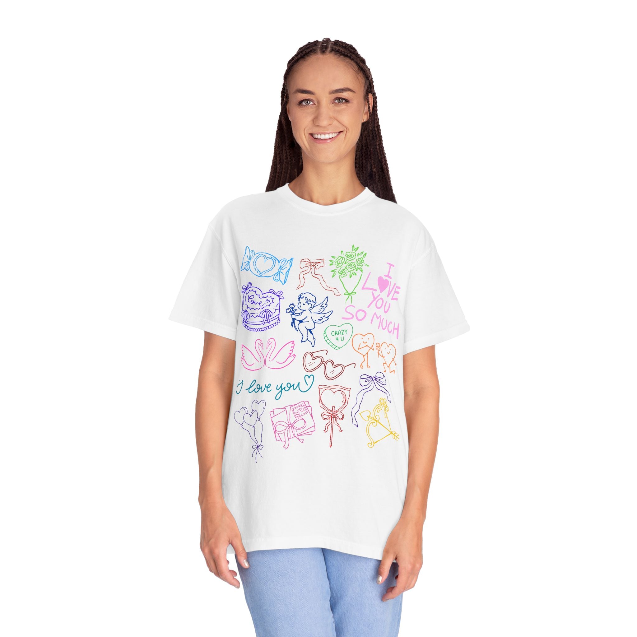 Valentine Doodle Tee