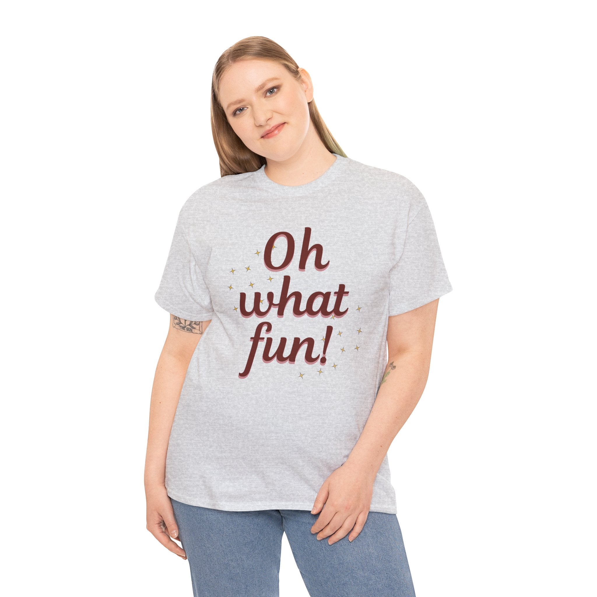 Oh What Fun Tee — Holiday Graphic Christmas T-Shirt