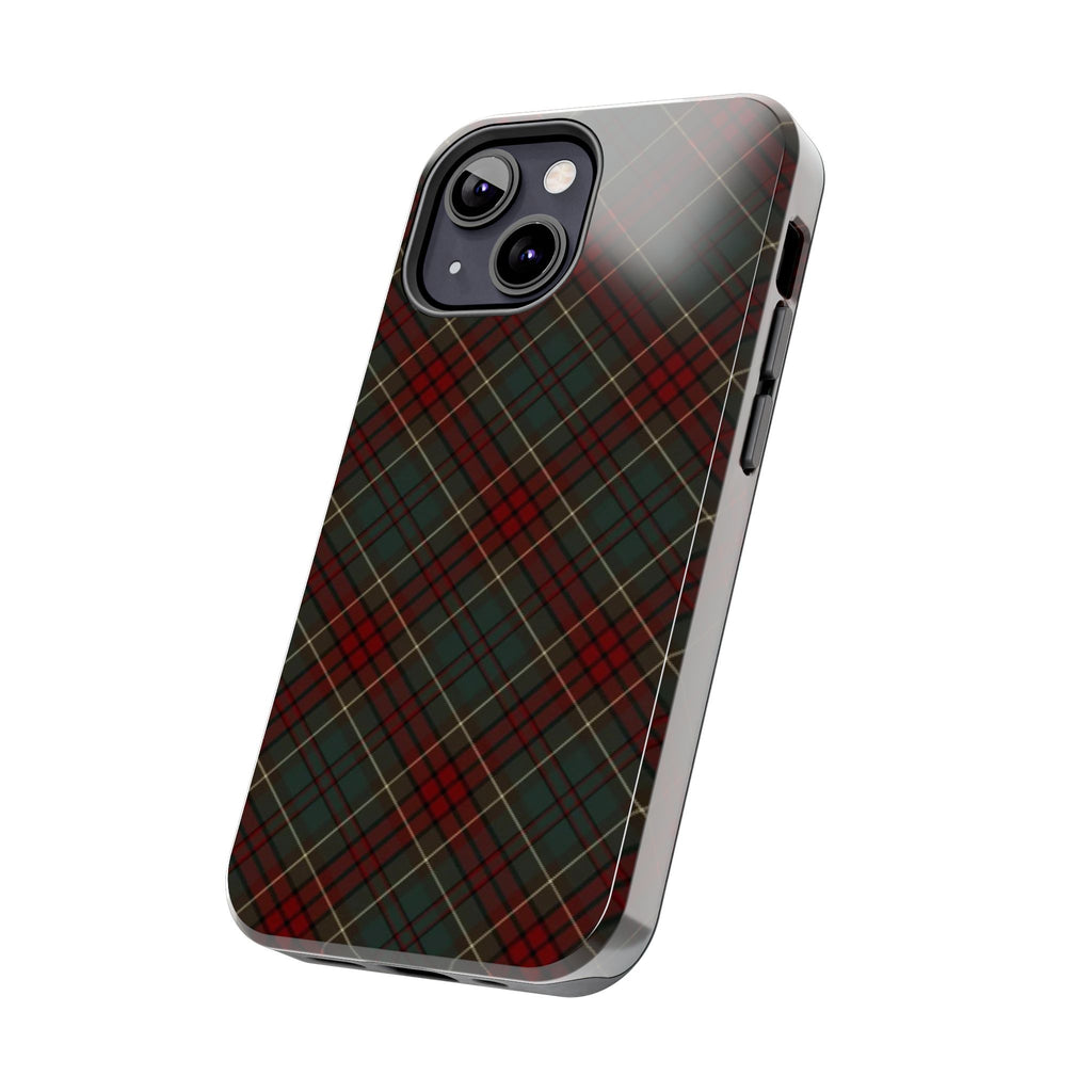 Christmas Plaid Pattern Tough Phone Case