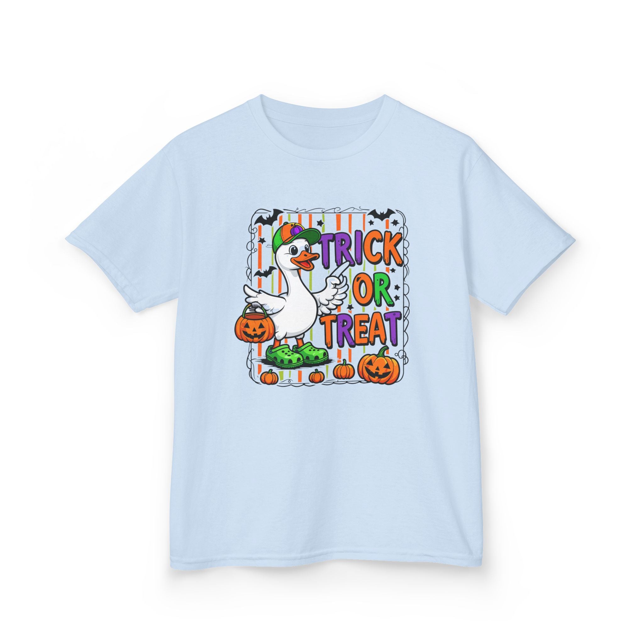 Boys Halloween Trick or Treat Goose Tee