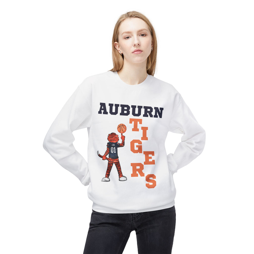 Auburn Tigers Unisex Fleece Crewneck Sweatshirt