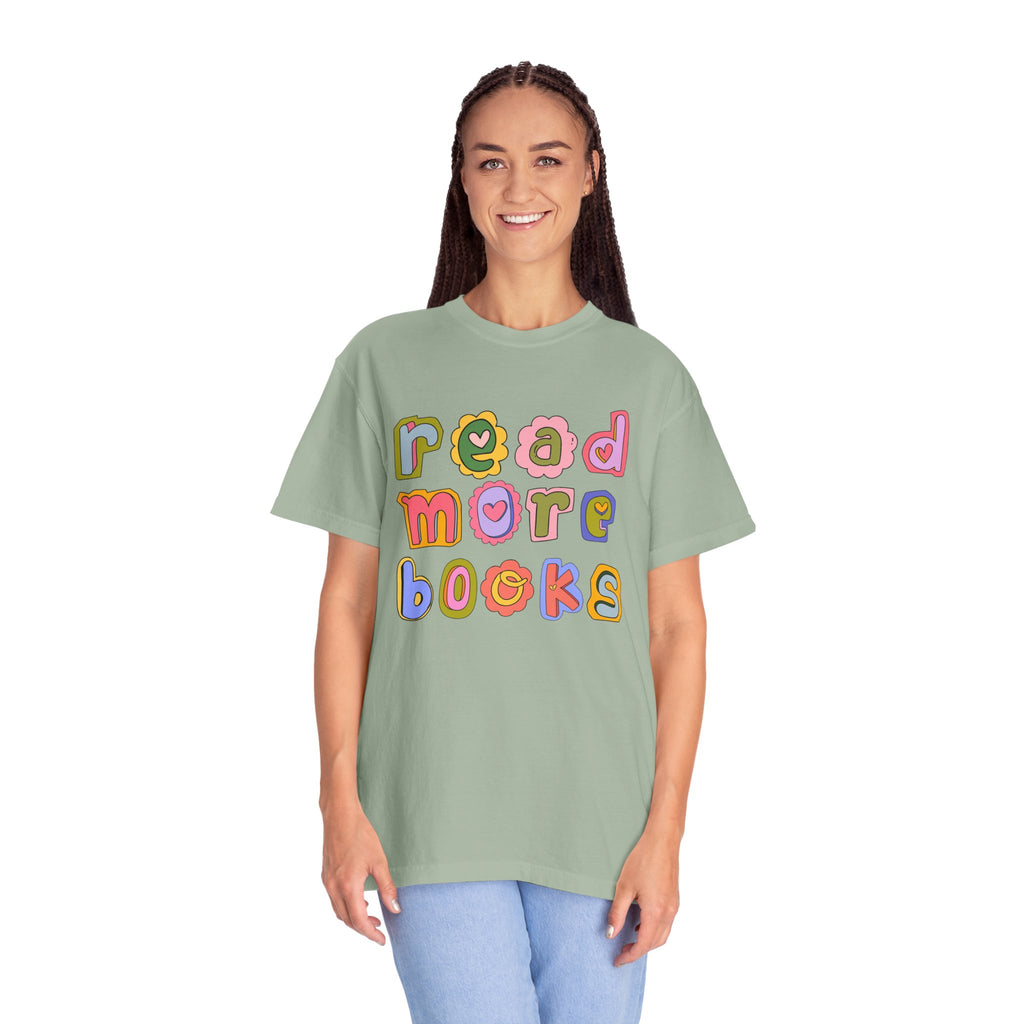 Colorful Read More Books T-Shirt