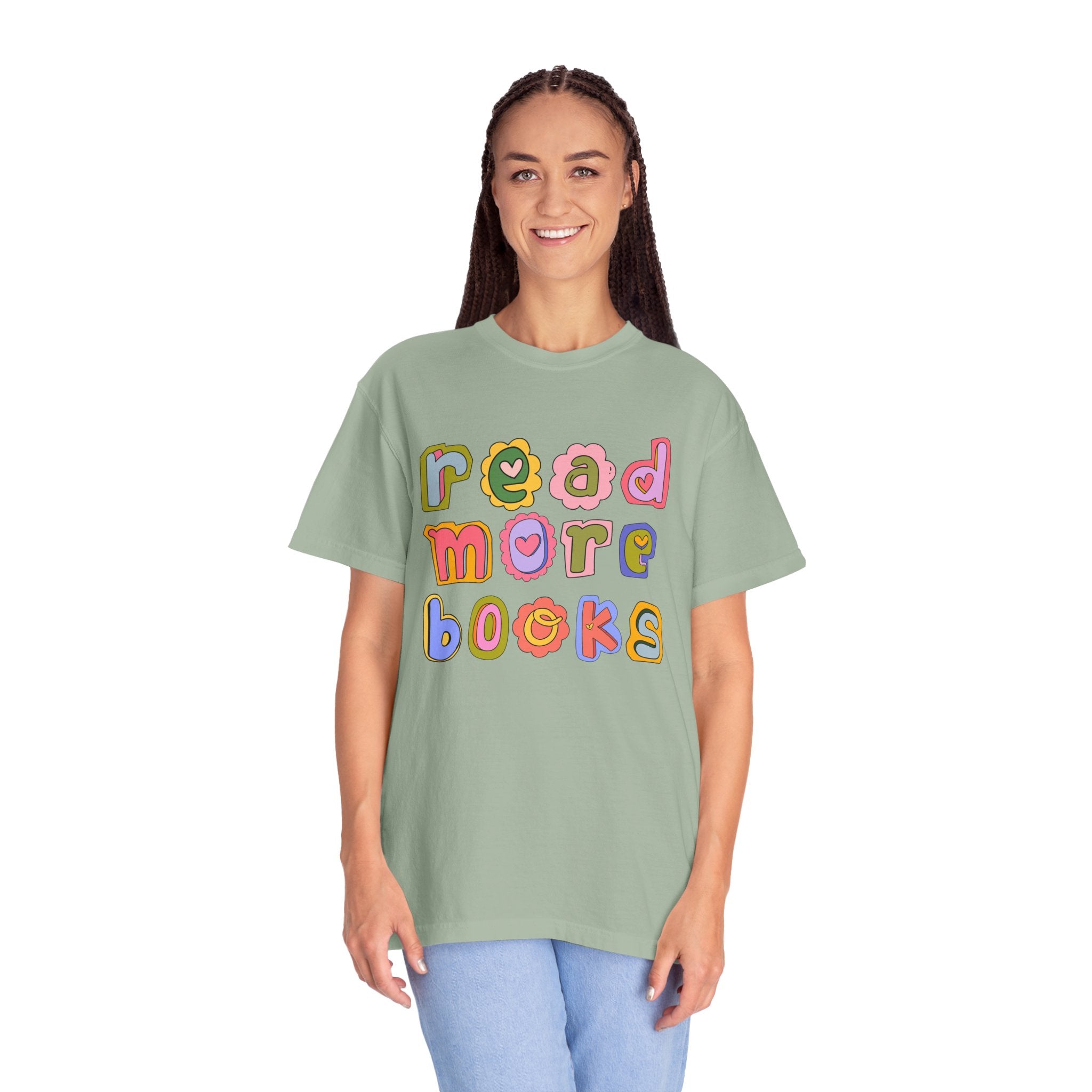 Colorful Read More Books T-Shirt