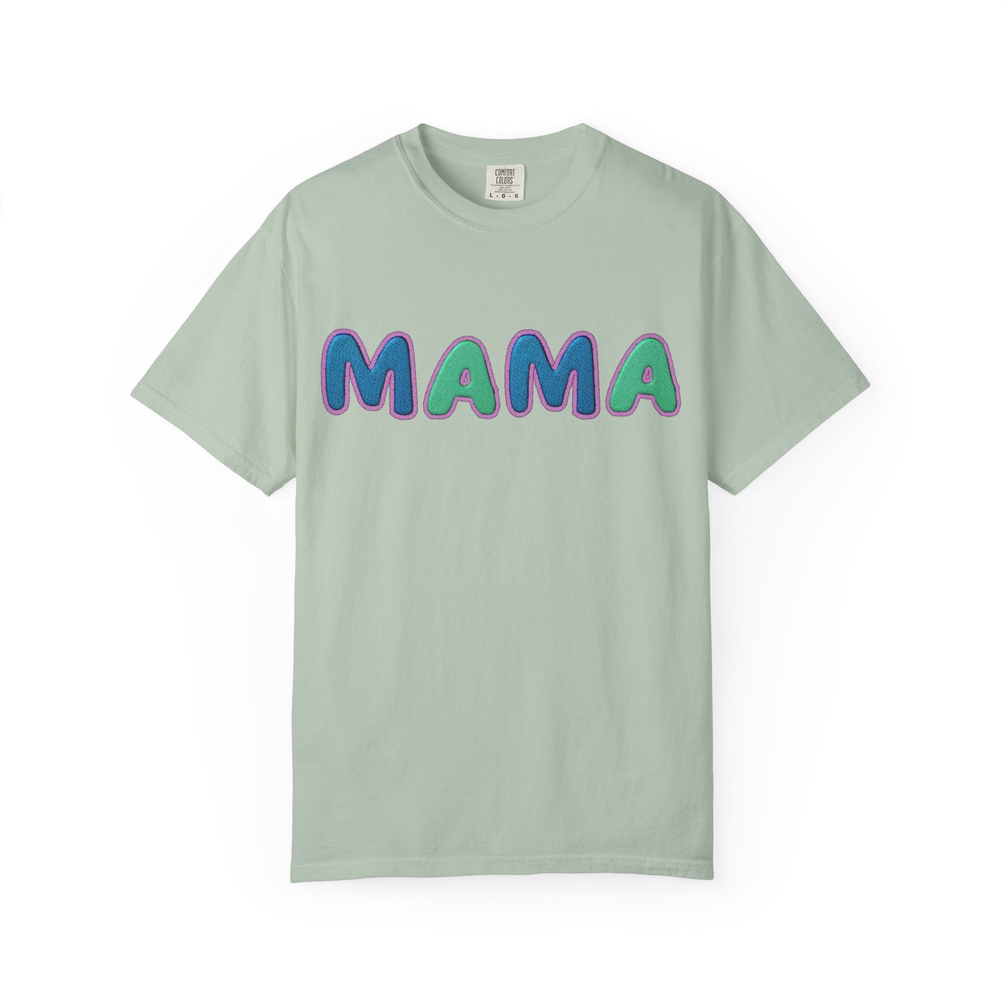 Mama T-Shirt, Garment-Dyed Top for Moms