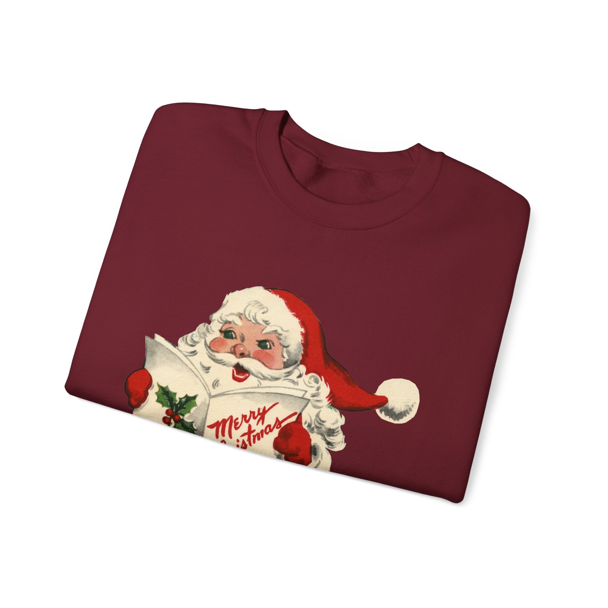 Vintage Santa Christmas Sweatshirt