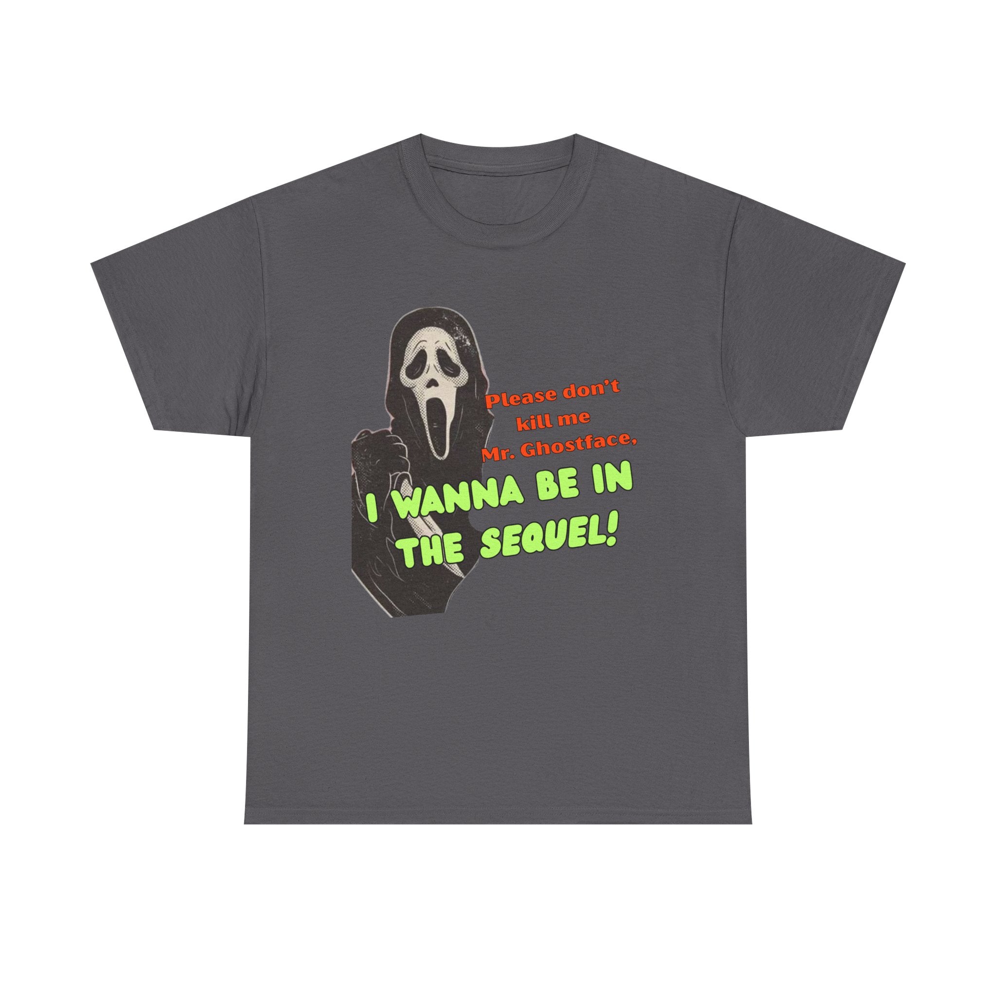 Ghostface Sequel Tee, Unisex Heavy Cotton Tee