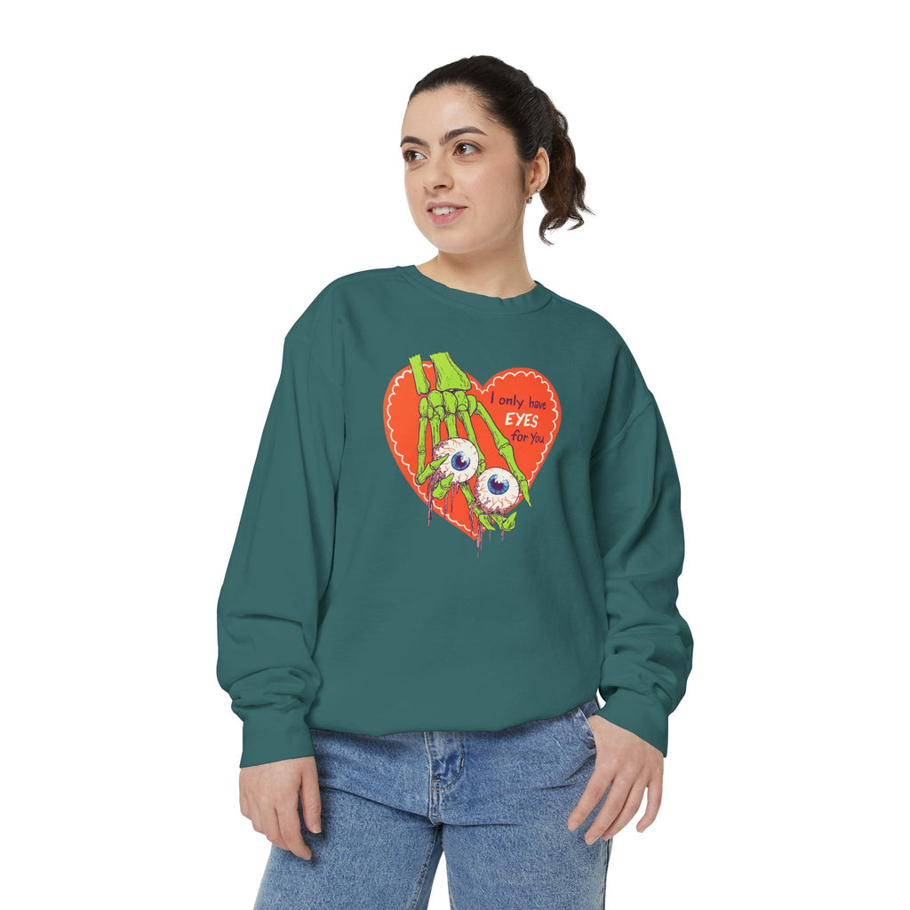 Zombie Hand Heart Sweatshirt