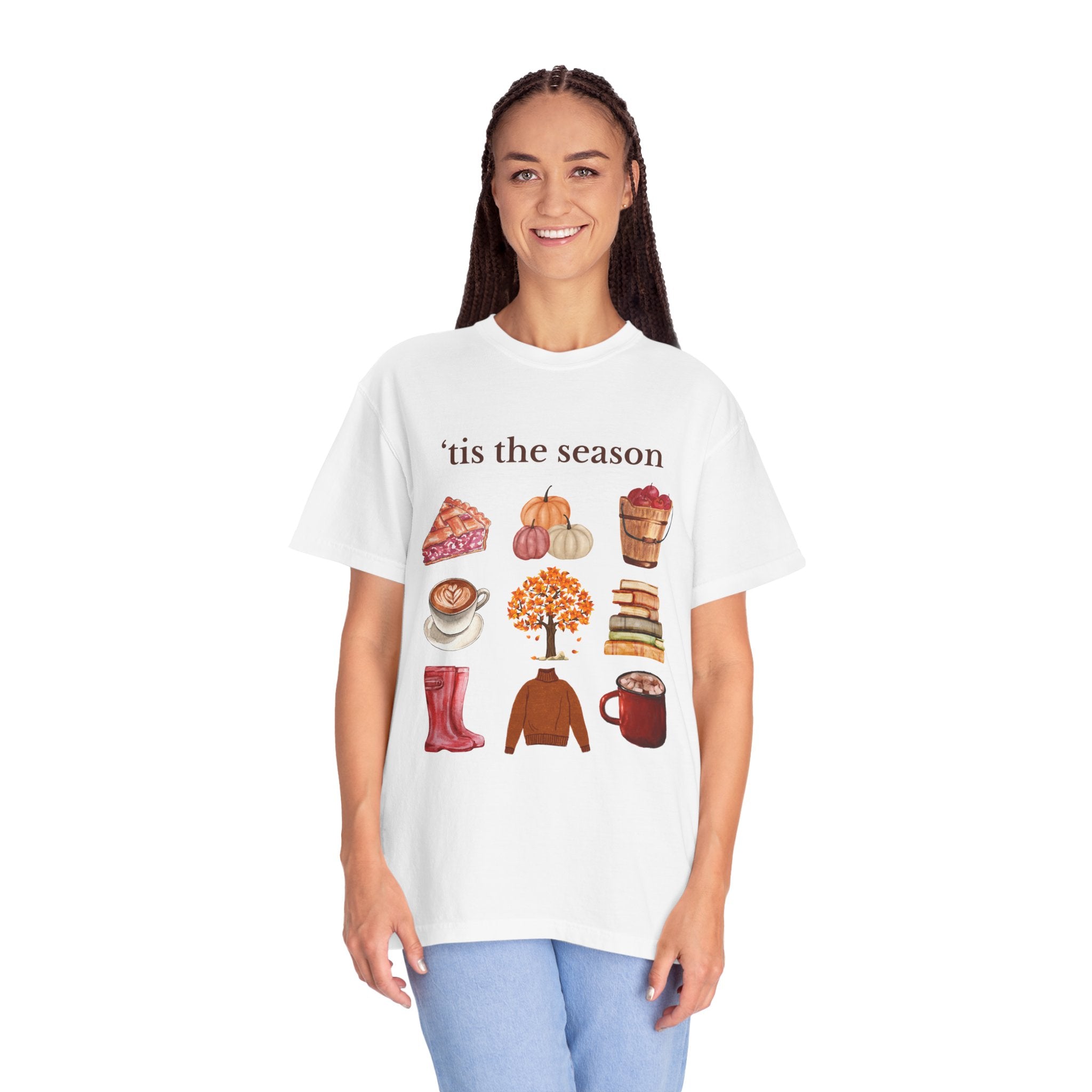 Autumn Vibes Garment-Dyed T-shirt