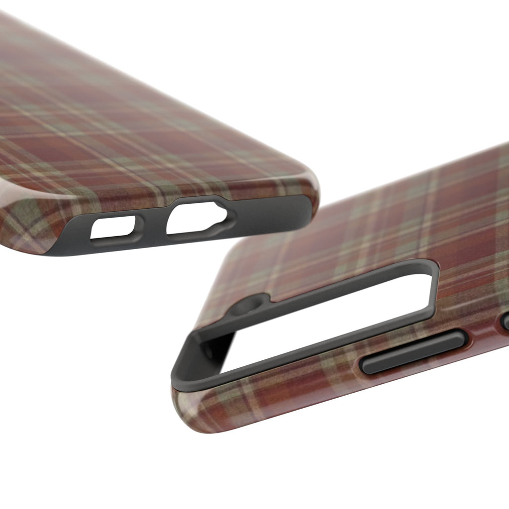Autumn Plaid Tough Phone Case