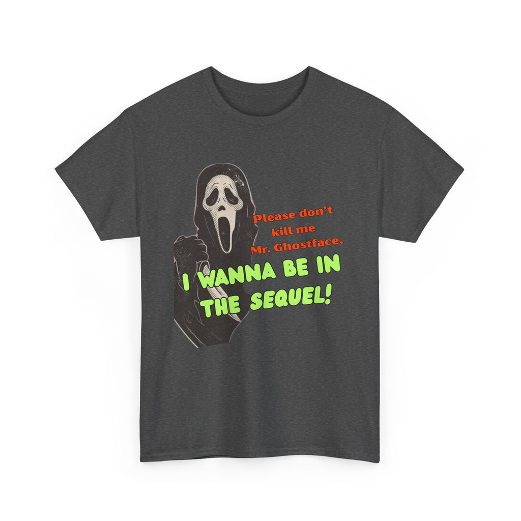 Ghostface Sequel Tee, Unisex Heavy Cotton Tee