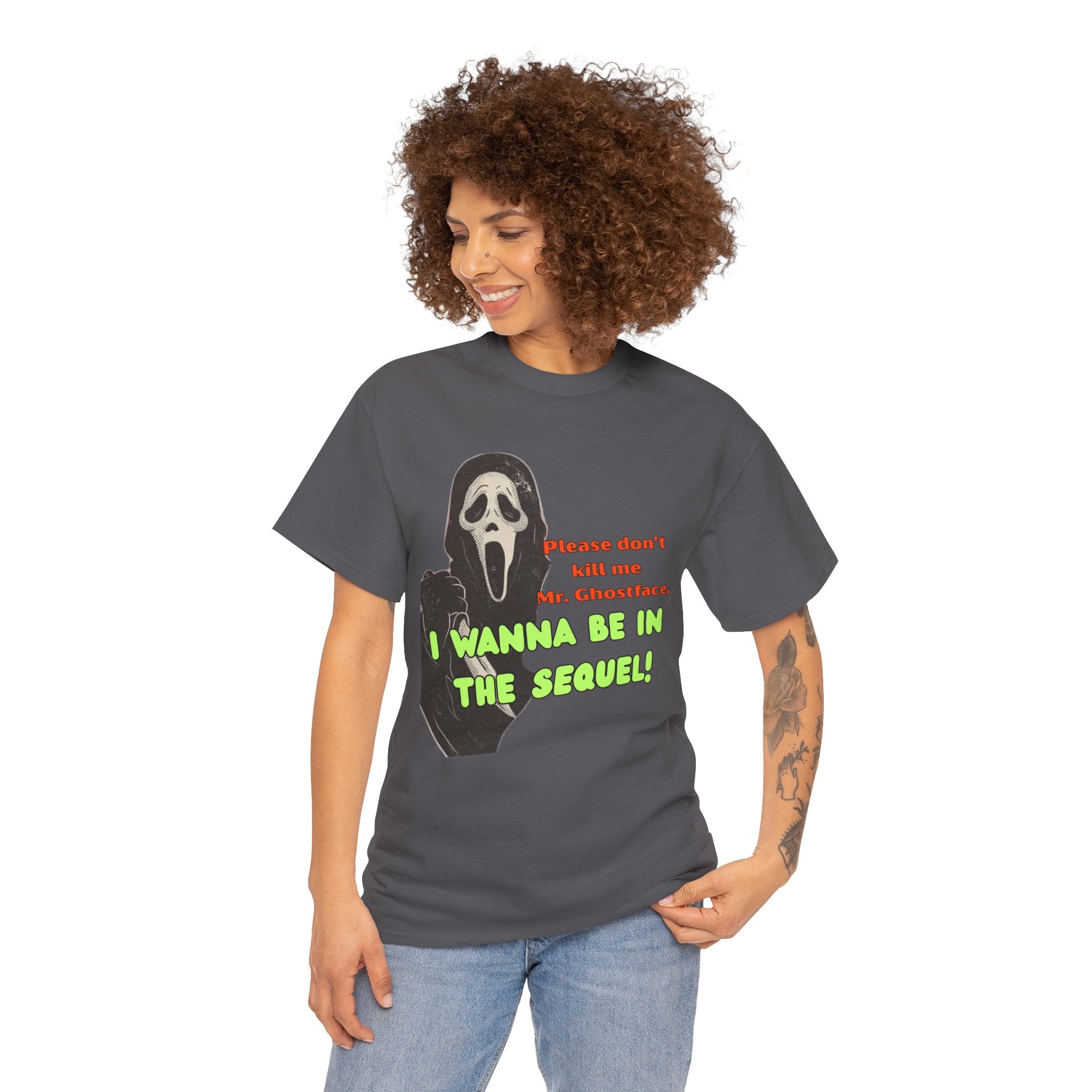 Ghostface Sequel Tee, Unisex Heavy Cotton Tee