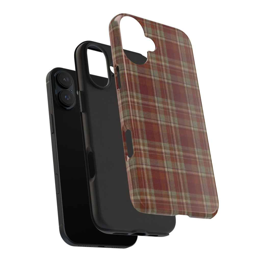 Autumn Plaid Tough Phone Case