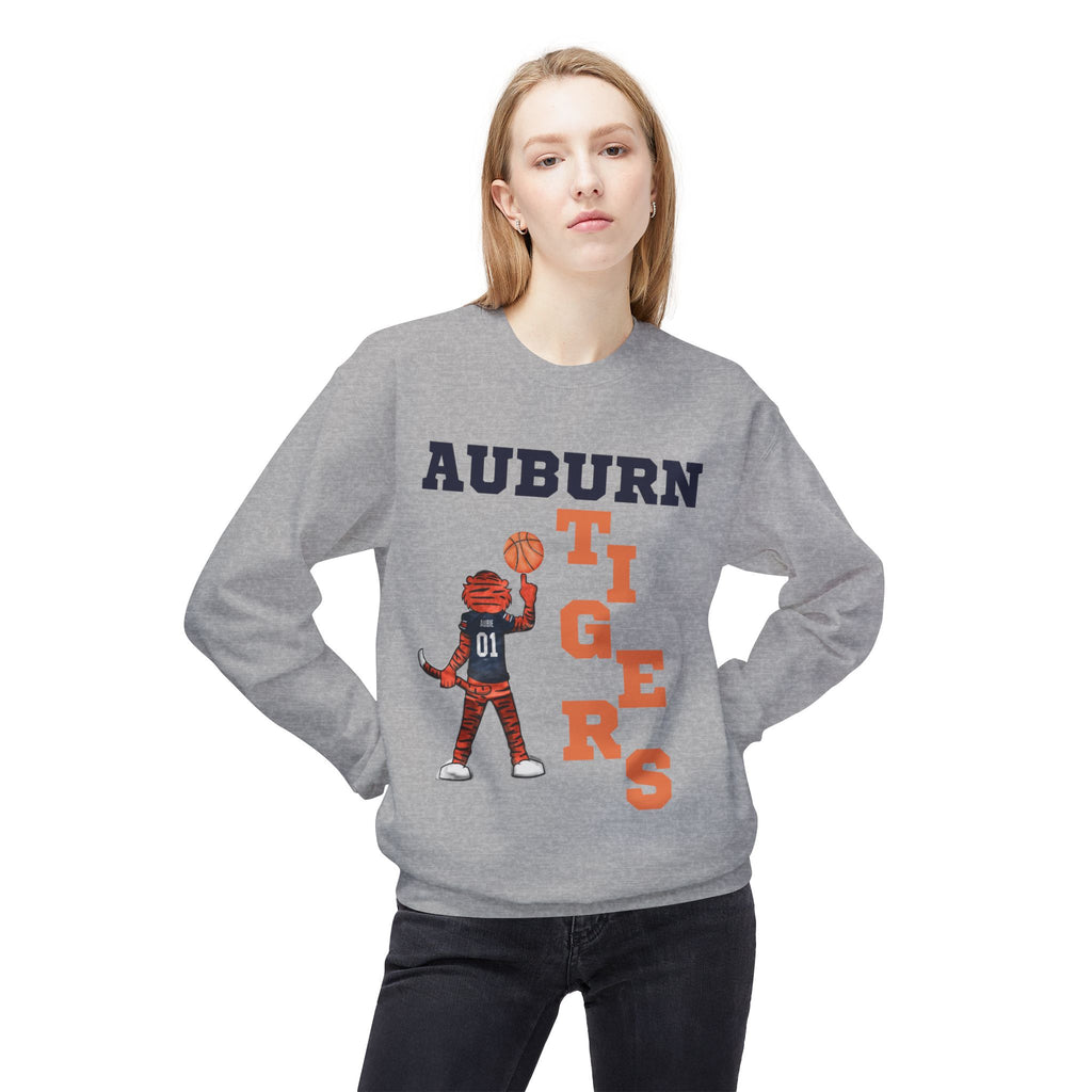 Auburn Tigers Unisex Fleece Crewneck Sweatshirt