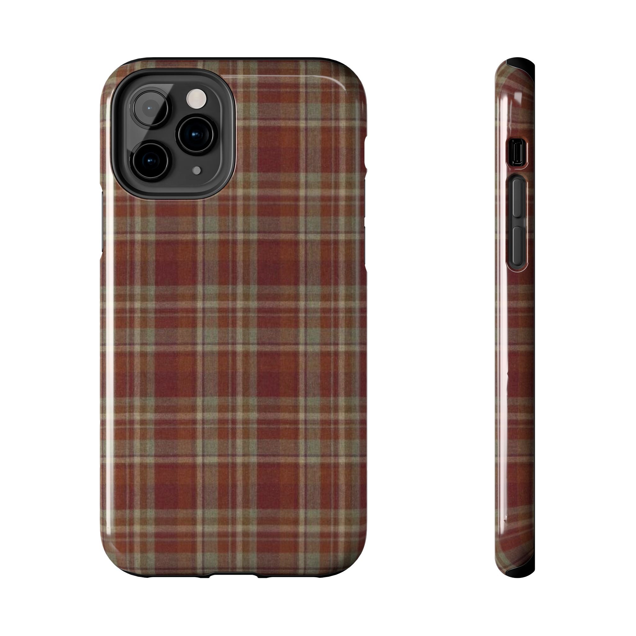 Autumn Plaid Tough Phone Case