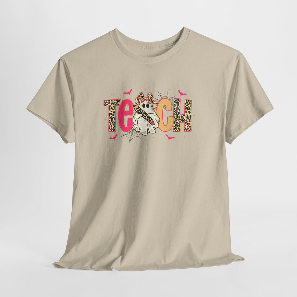 Teacher Halloween Ghost Graphic Tee