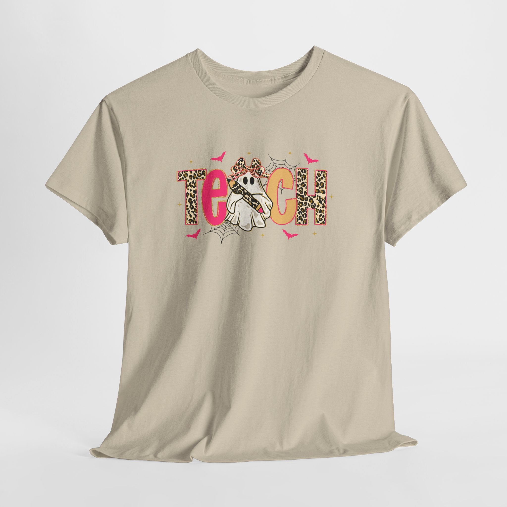 Teacher Halloween Ghost Graphic Tee