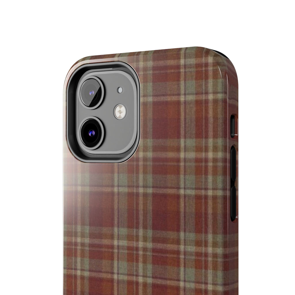 Autumn Plaid Tough Phone Case