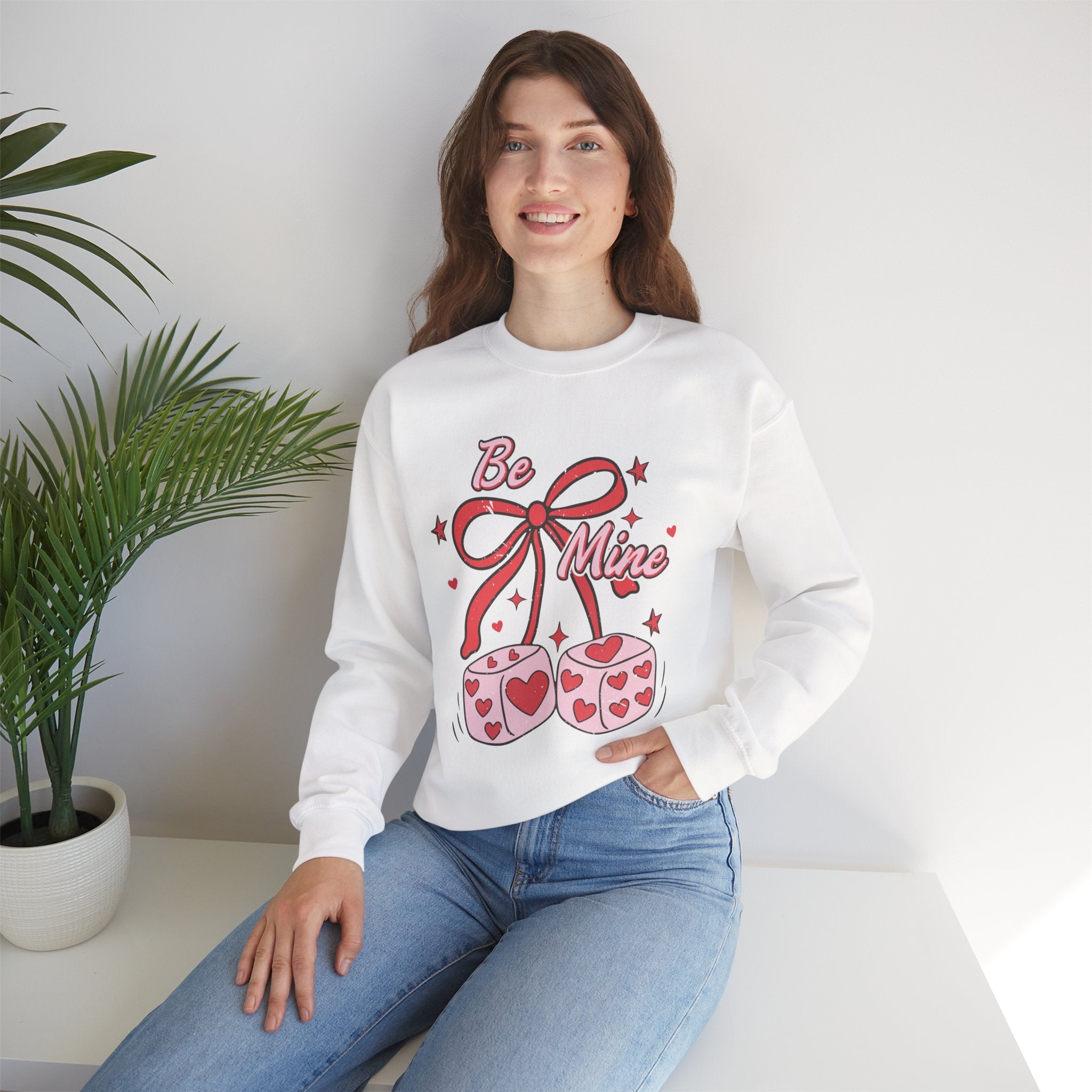 Valentine 'Be Mine' Crewneck Sweatshirt