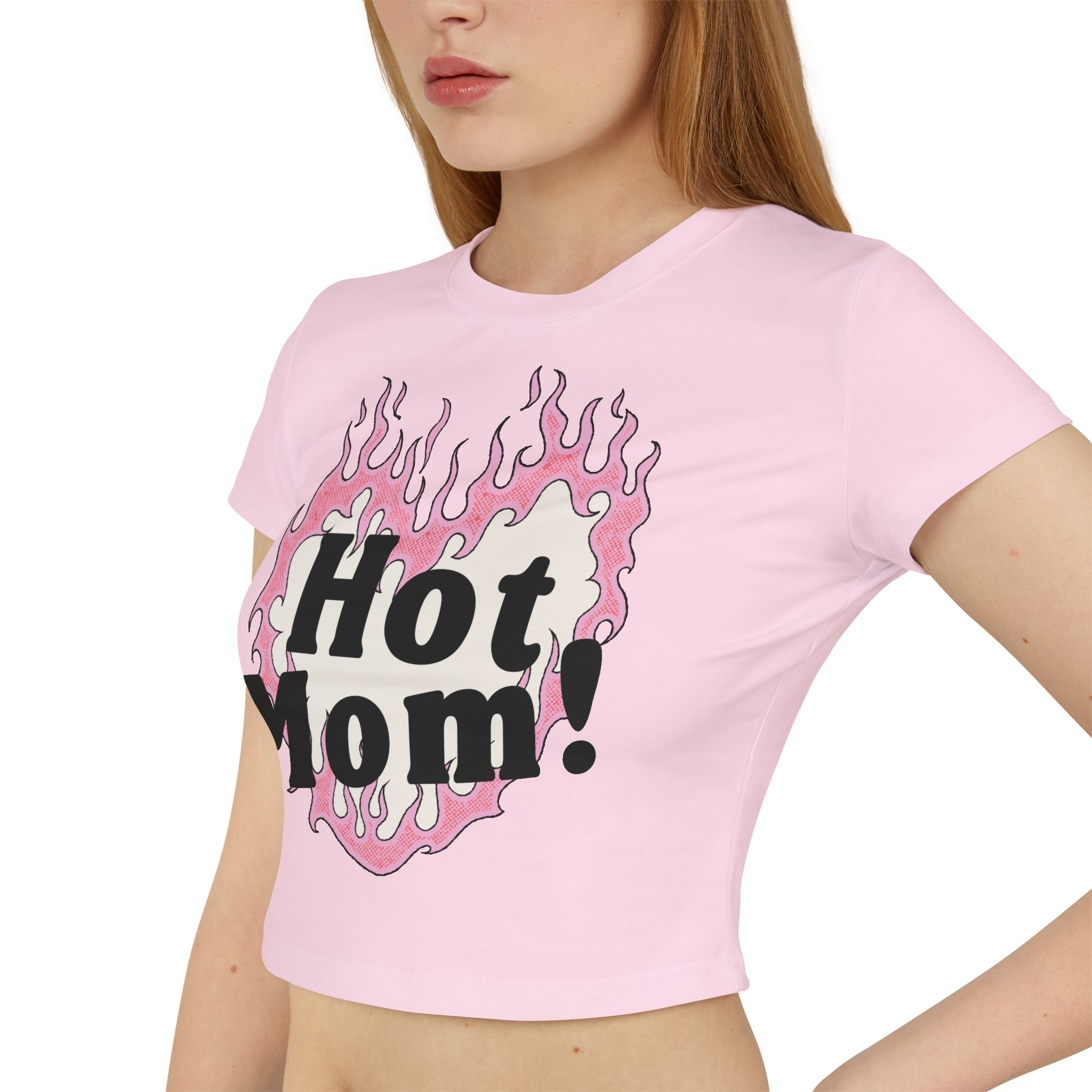 Hot Mom Graphic Baby Tee