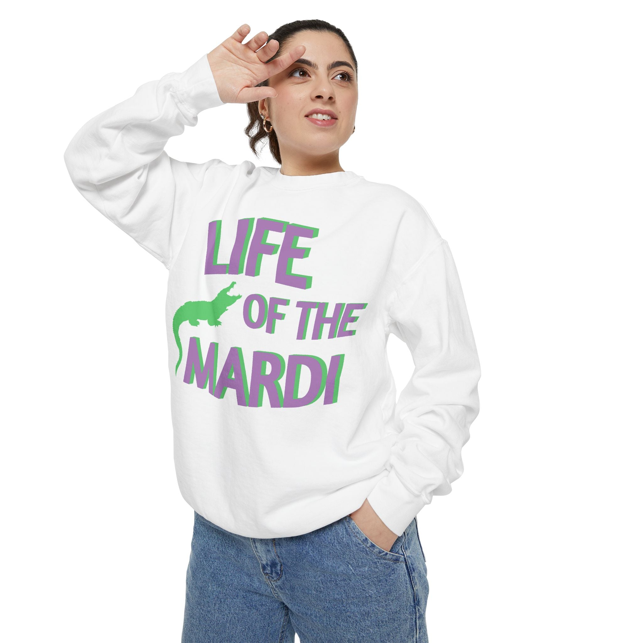 Sweatshirt - Life of the Mardi Graphic Crewneck