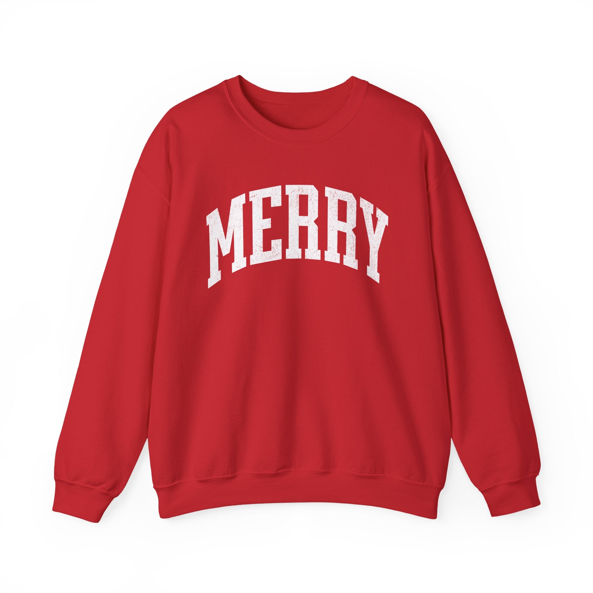 Merry Crewneck Sweatshirt for Holiday