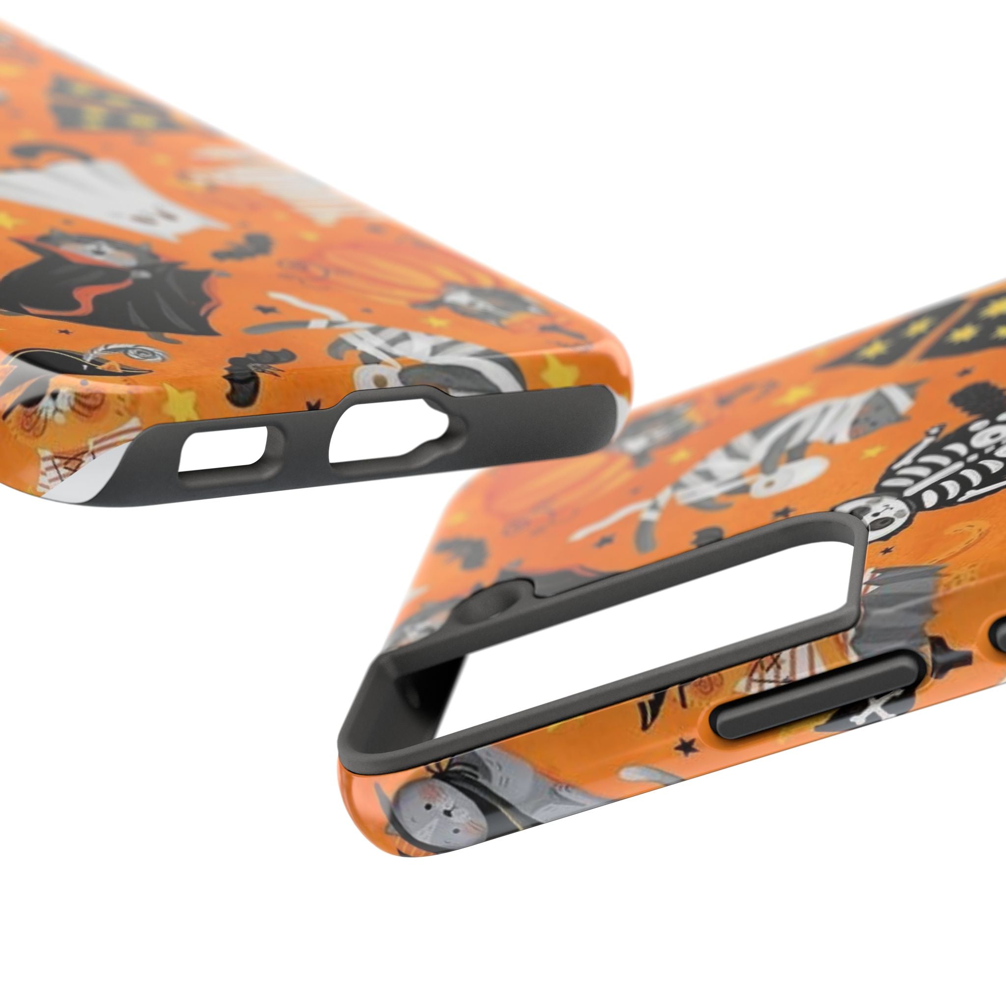 Spooky-Cat Halloween Tough Phone Case