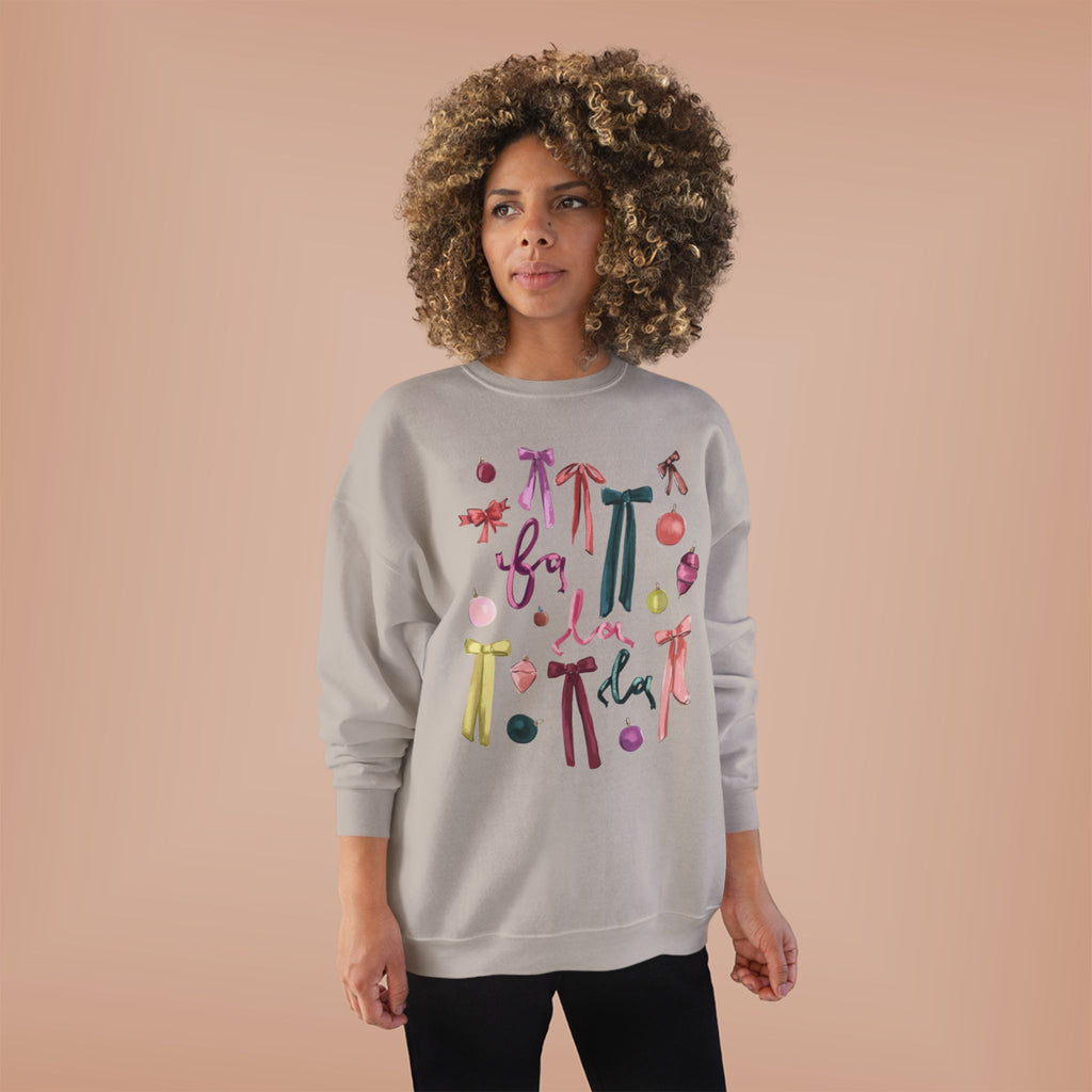 Festive Eco-Friendly Crewneck Sweatshirt