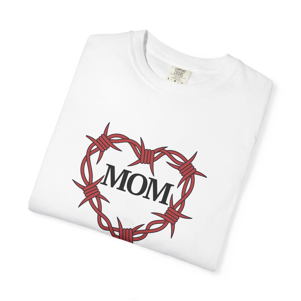 Barbed Wire Heart - Mom T-Shirt