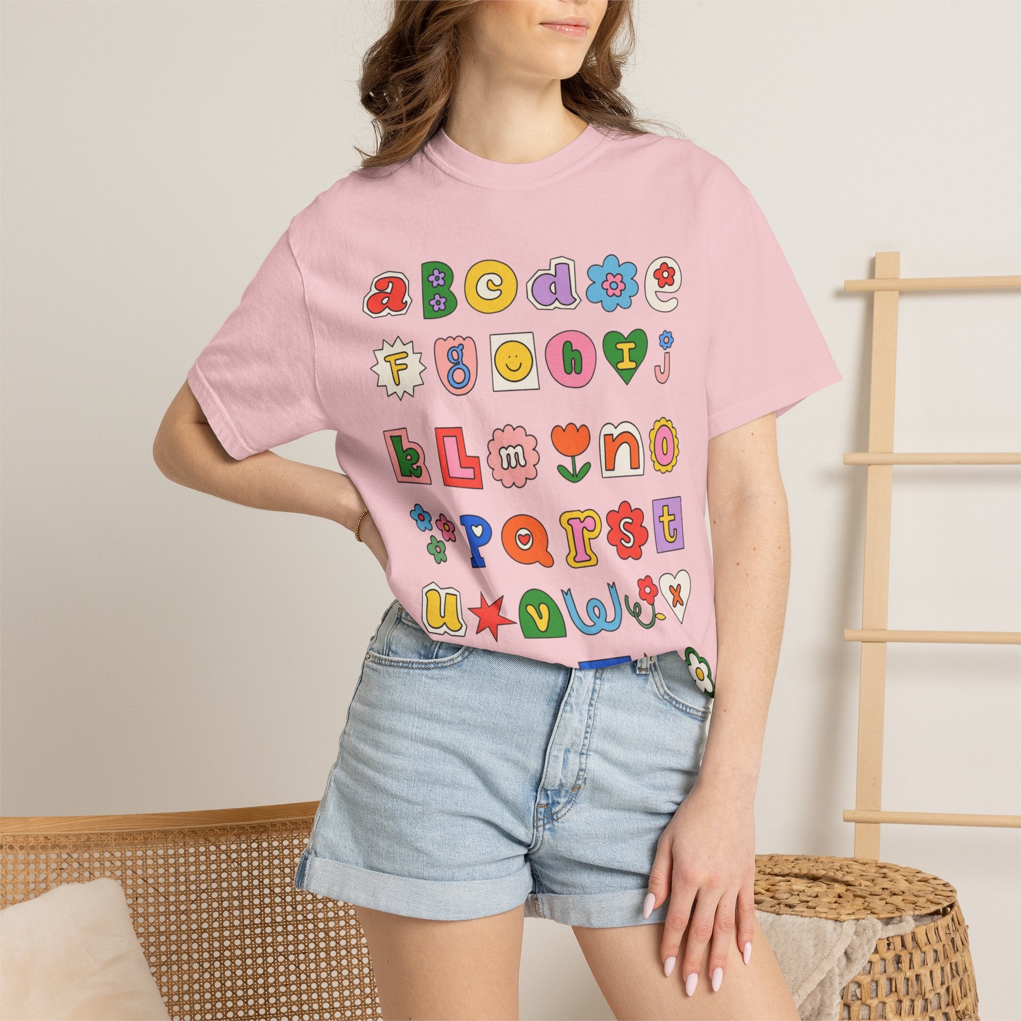Preppy Alphabet Tee