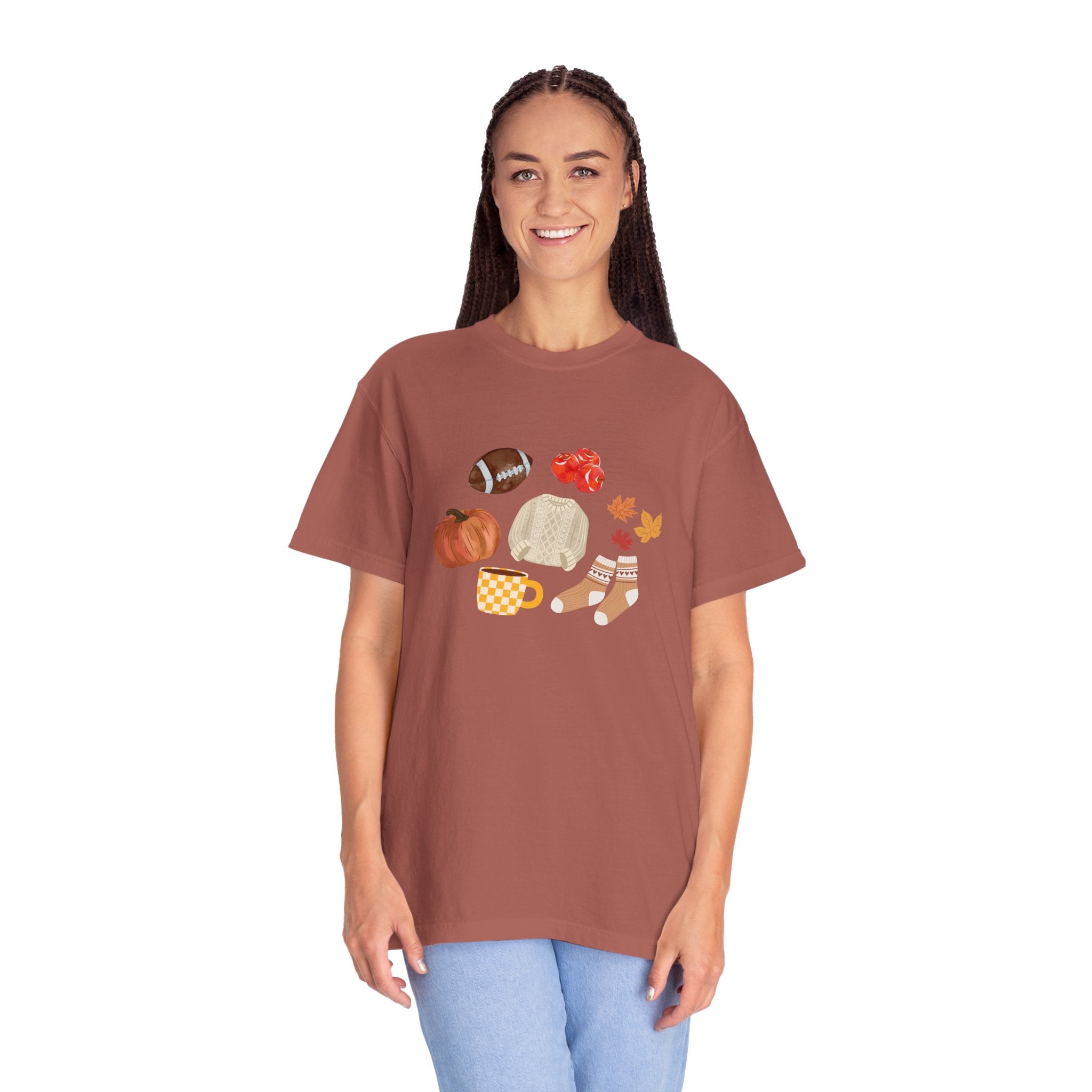 Cozy Fall T-Shirt, Autumn Vibes Shirt, Unisex Tee