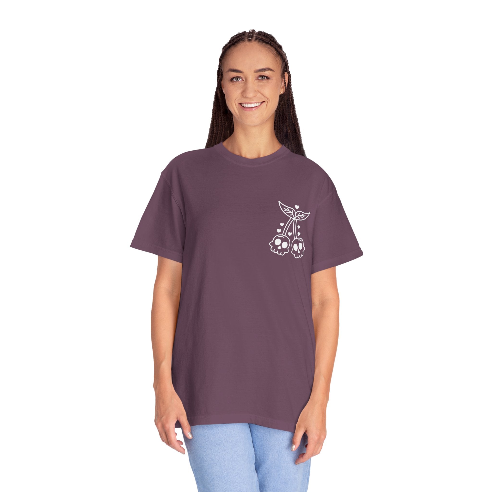 Spooky Cherry Skull T-Shirt