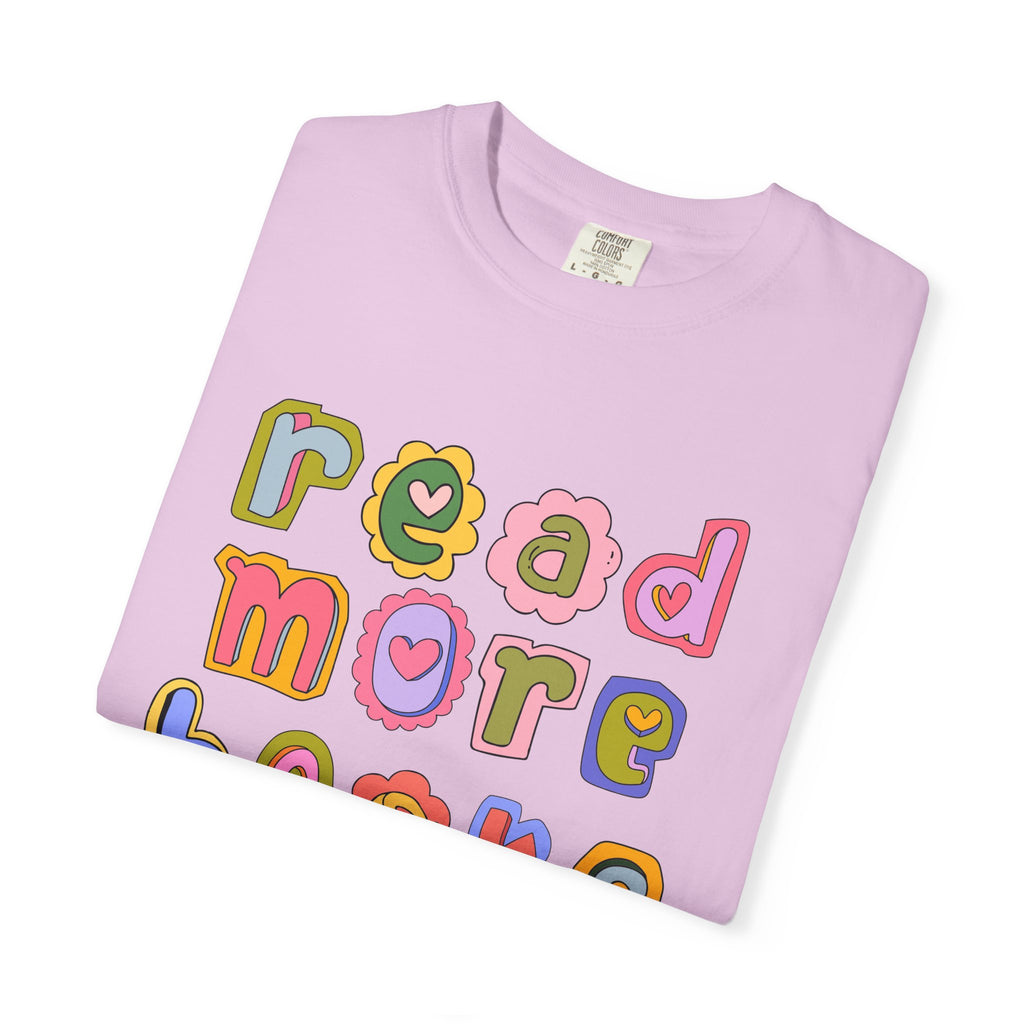 Colorful Read More Books T-Shirt