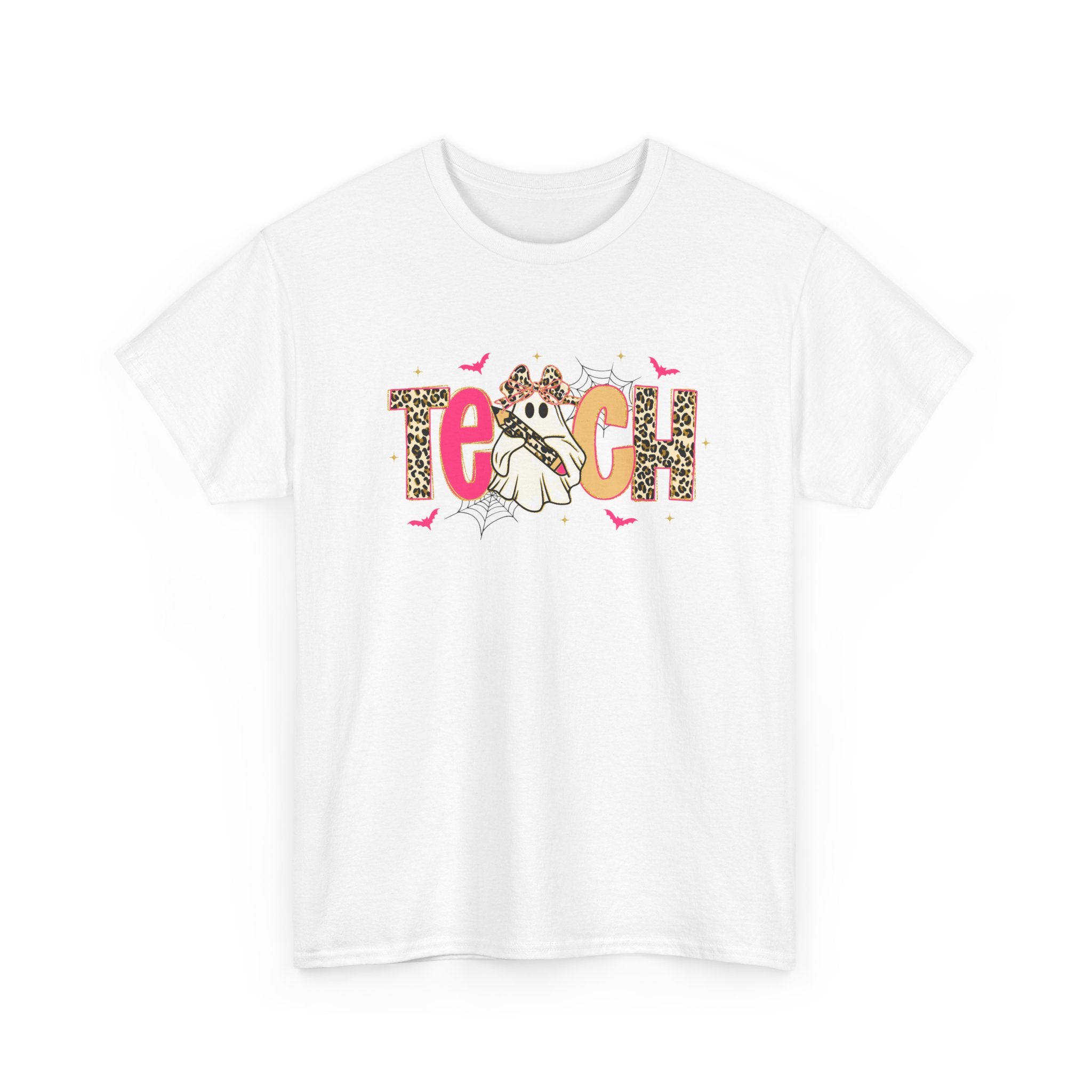 Teacher Halloween Ghost Graphic Tee