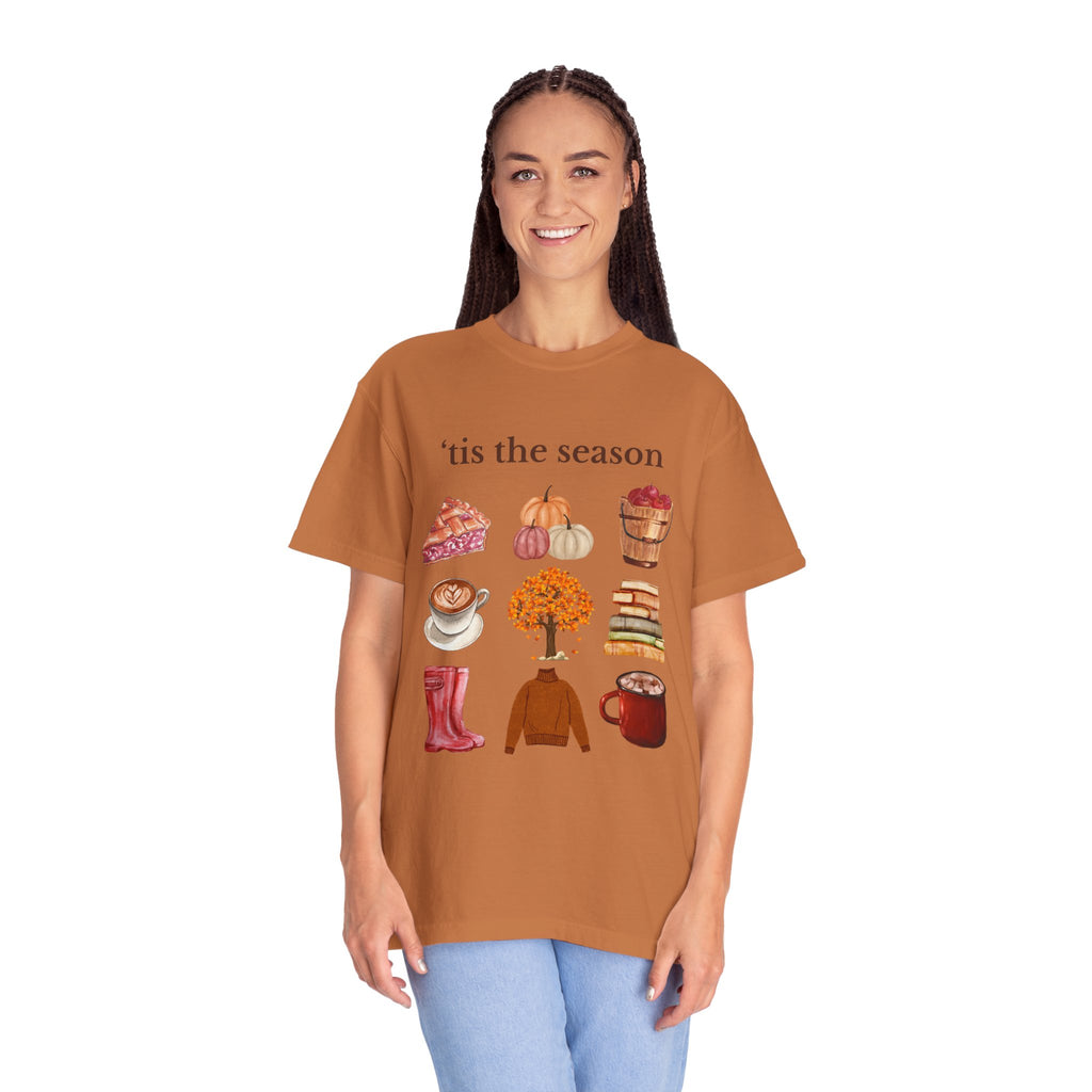 Autumn Vibes Garment-Dyed T-shirt