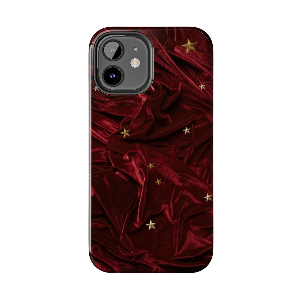 Holiday Velvet Star Tough Phone Case