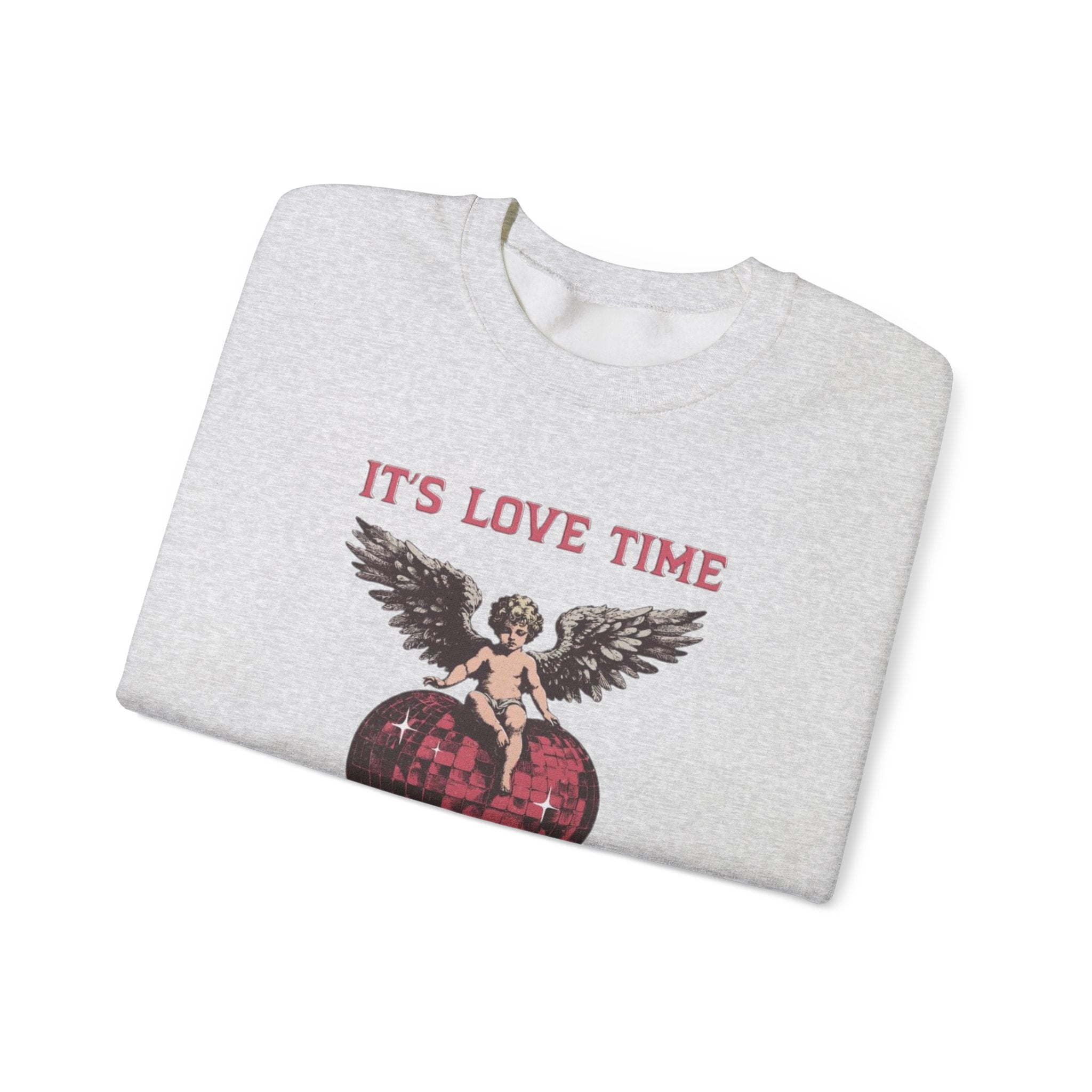 Valentine Angel Heart Crewneck Sweatshirt