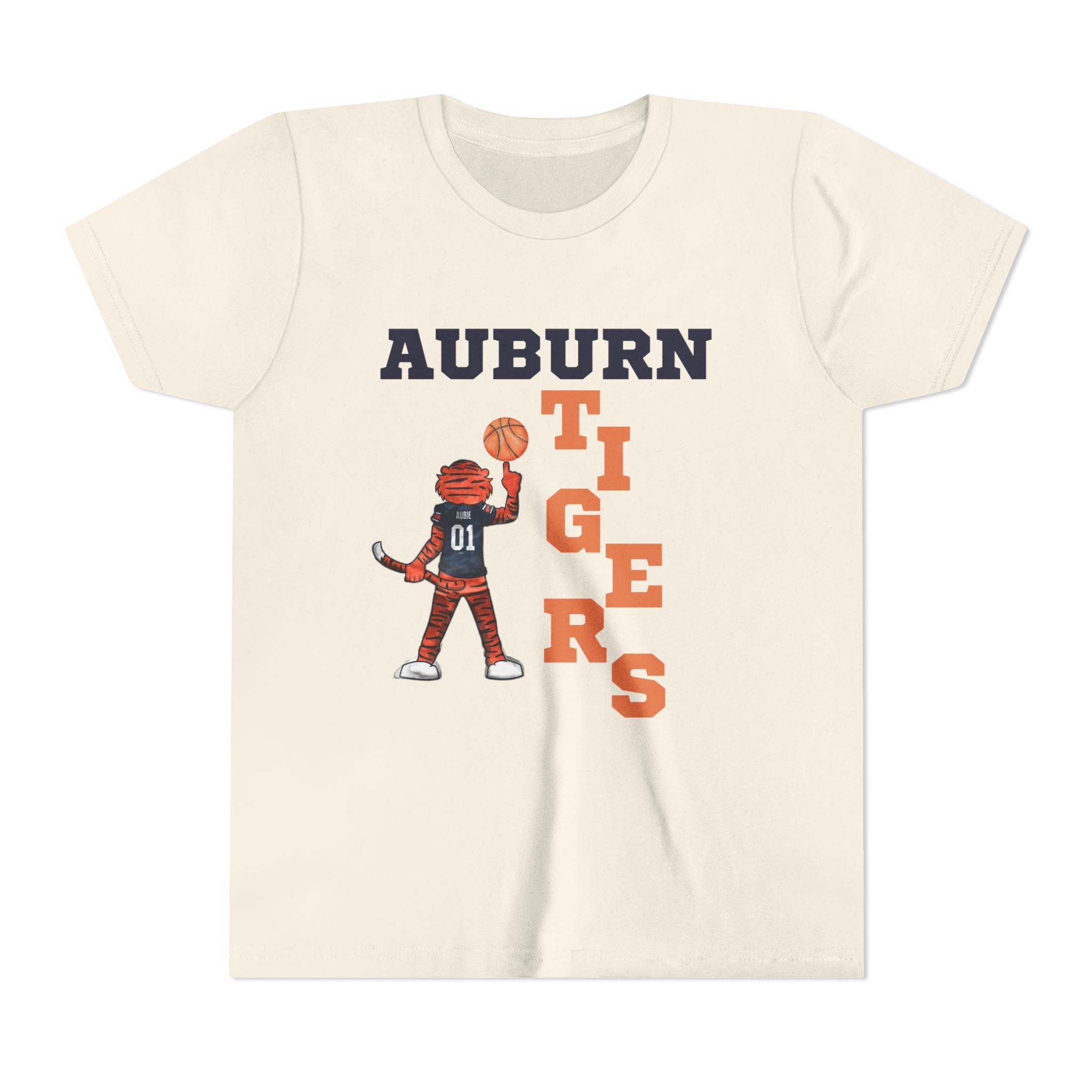 Auburn Tigers Youth Basketball Tee